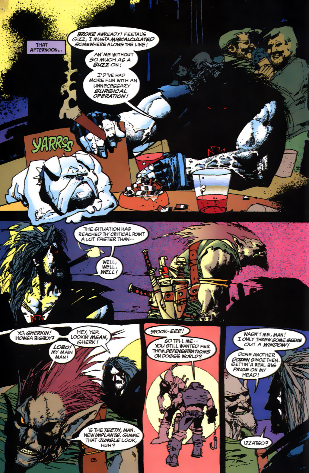 Read online Lobo's Back comic -  Issue #1 - 12