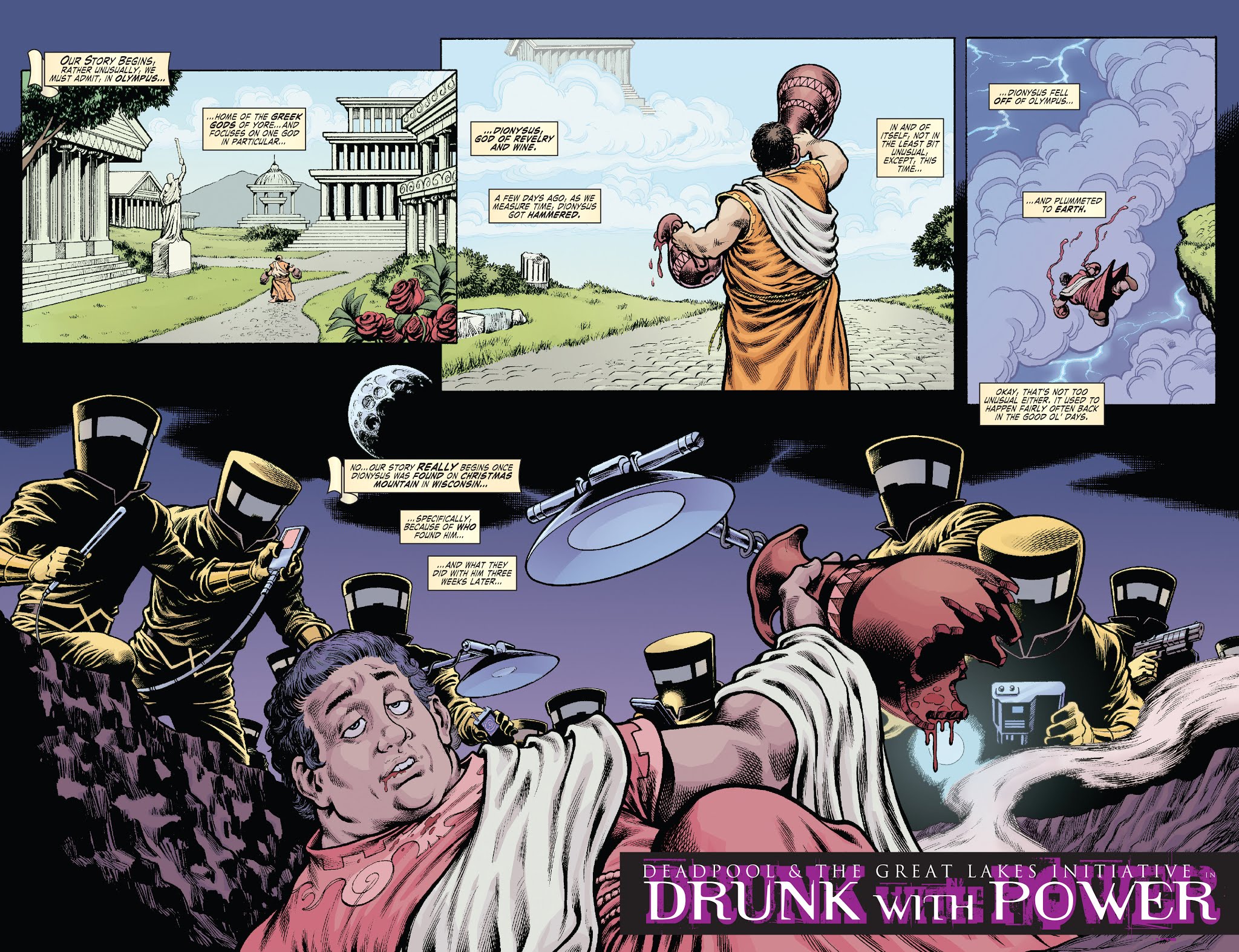 Read online Deadpool/GLI: Summer Fun Spectacular comic -  Issue # Full - 4