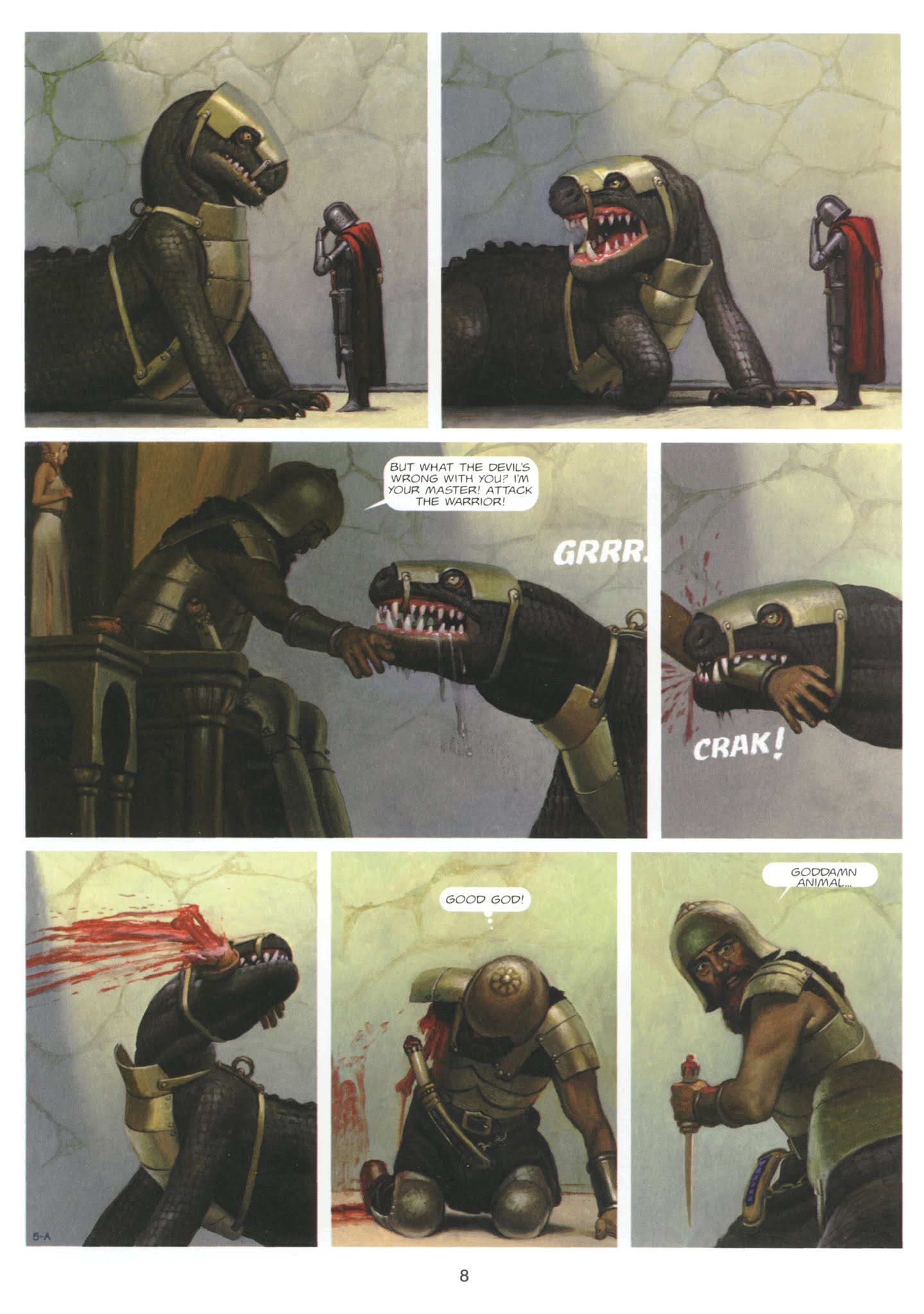 Read online The Mercenary comic -  Issue #8 - 9