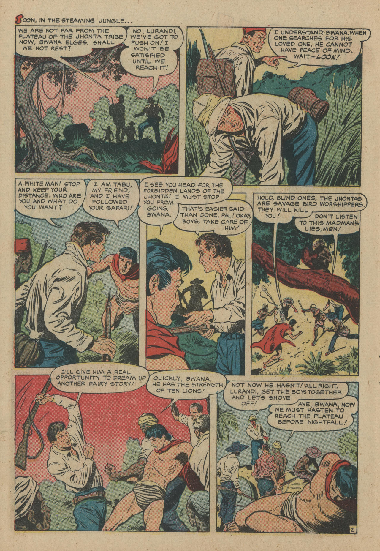 Read online Jungle Comics comic -  Issue #133 - 34