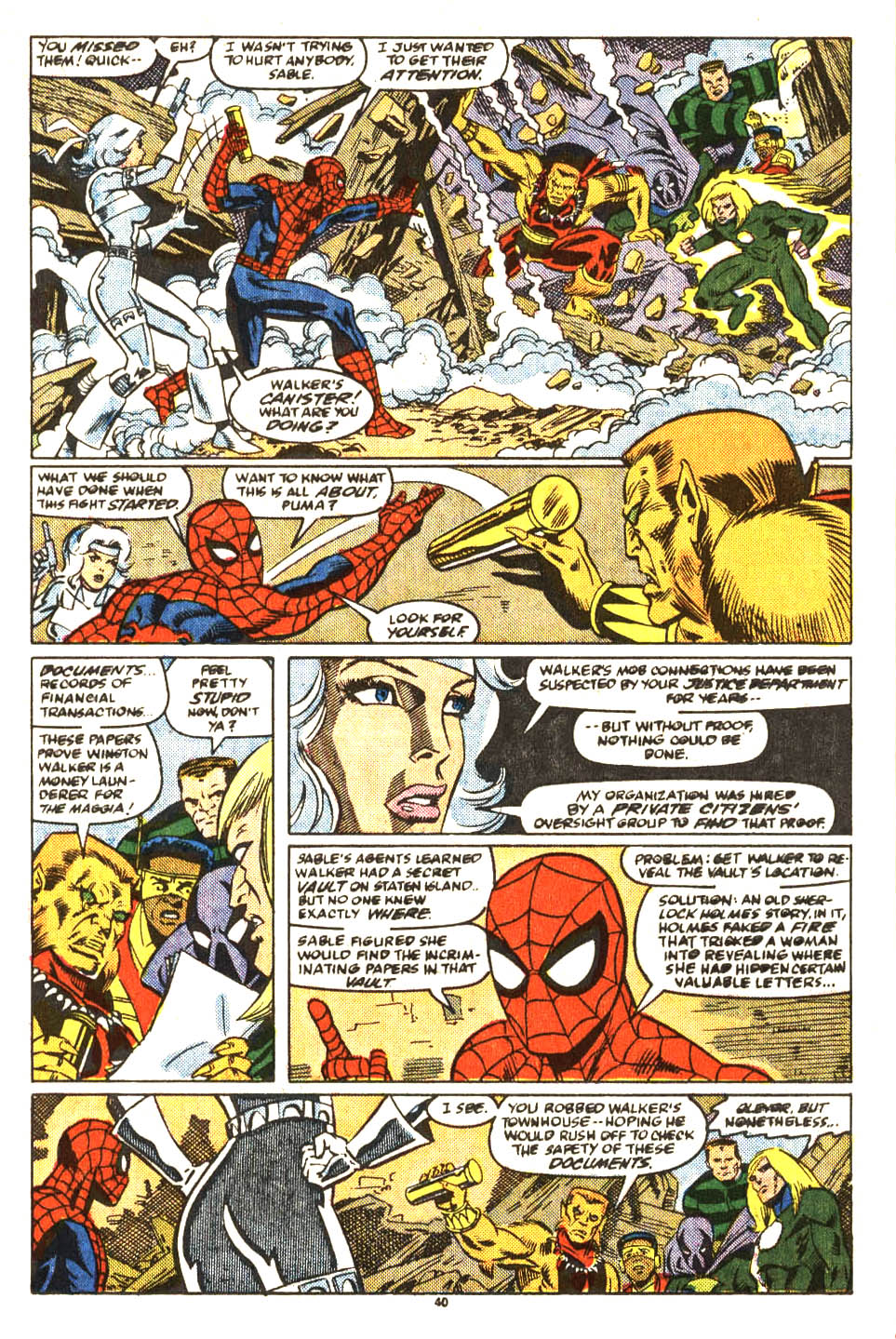 Read online Web of Spider-Man (1985) comic -  Issue #50 - 35