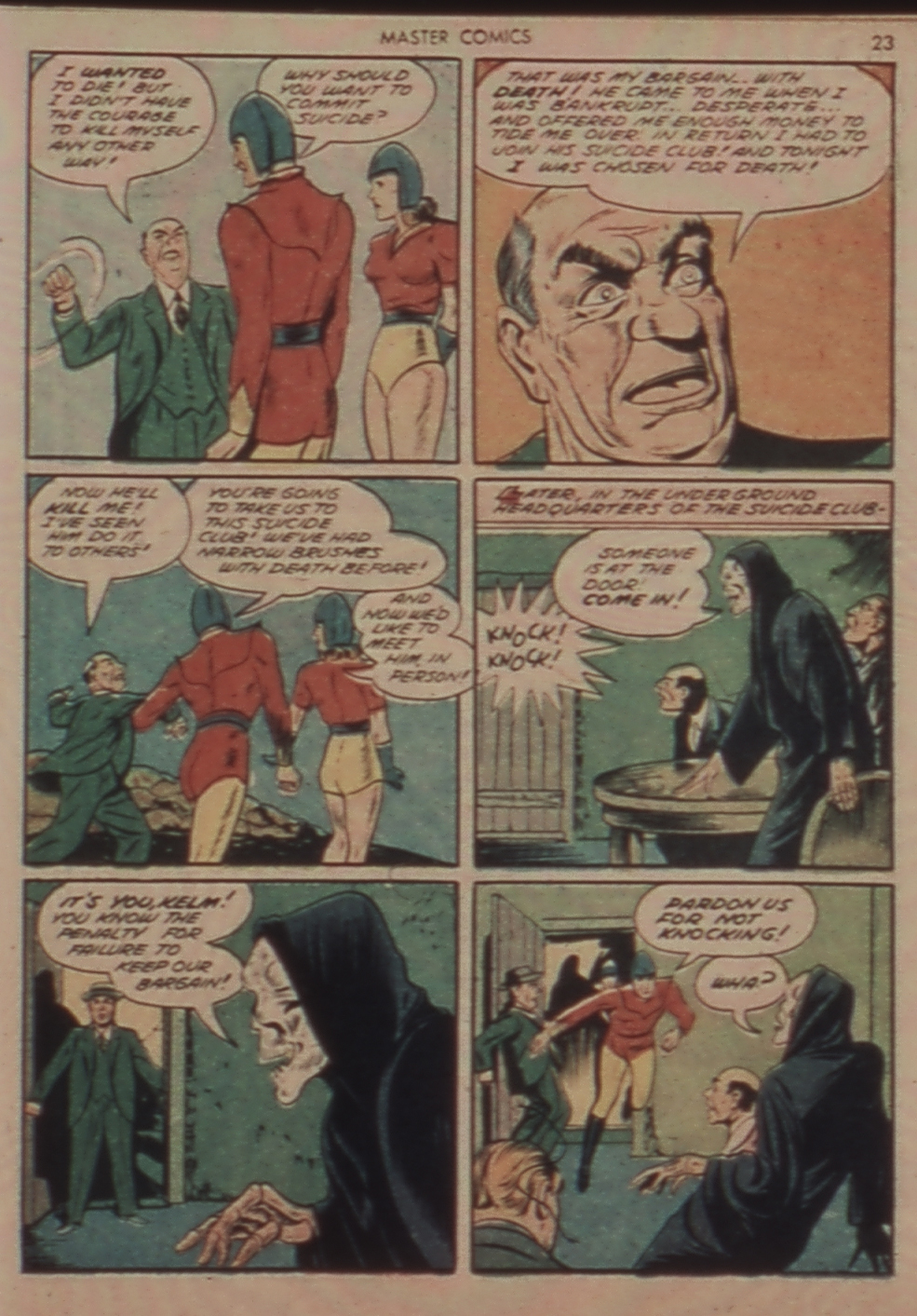 Read online Master Comics comic -  Issue #37 - 23