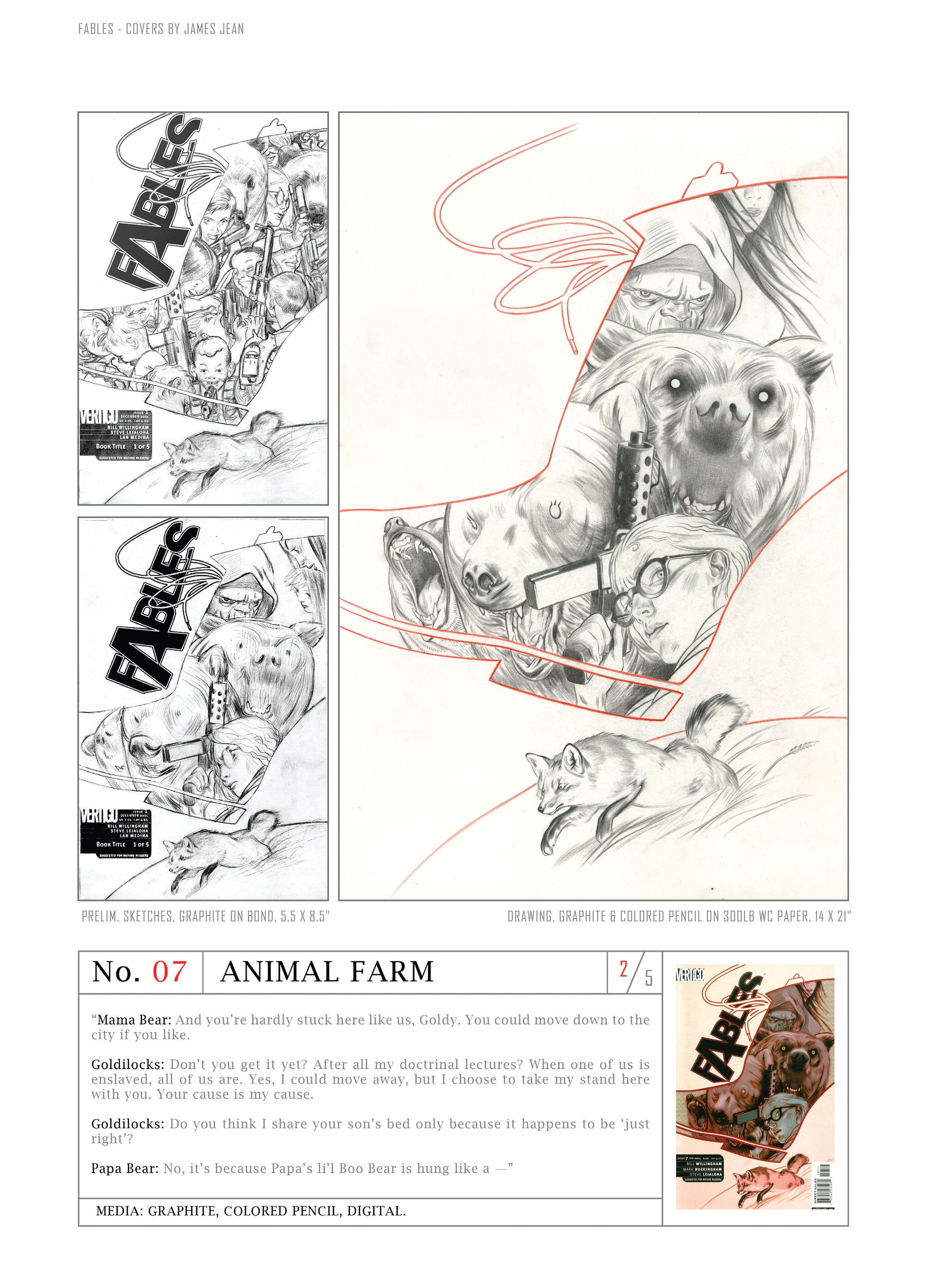Read online Fables: Covers by James Jean comic -  Issue # TPB (Part 1) - 23