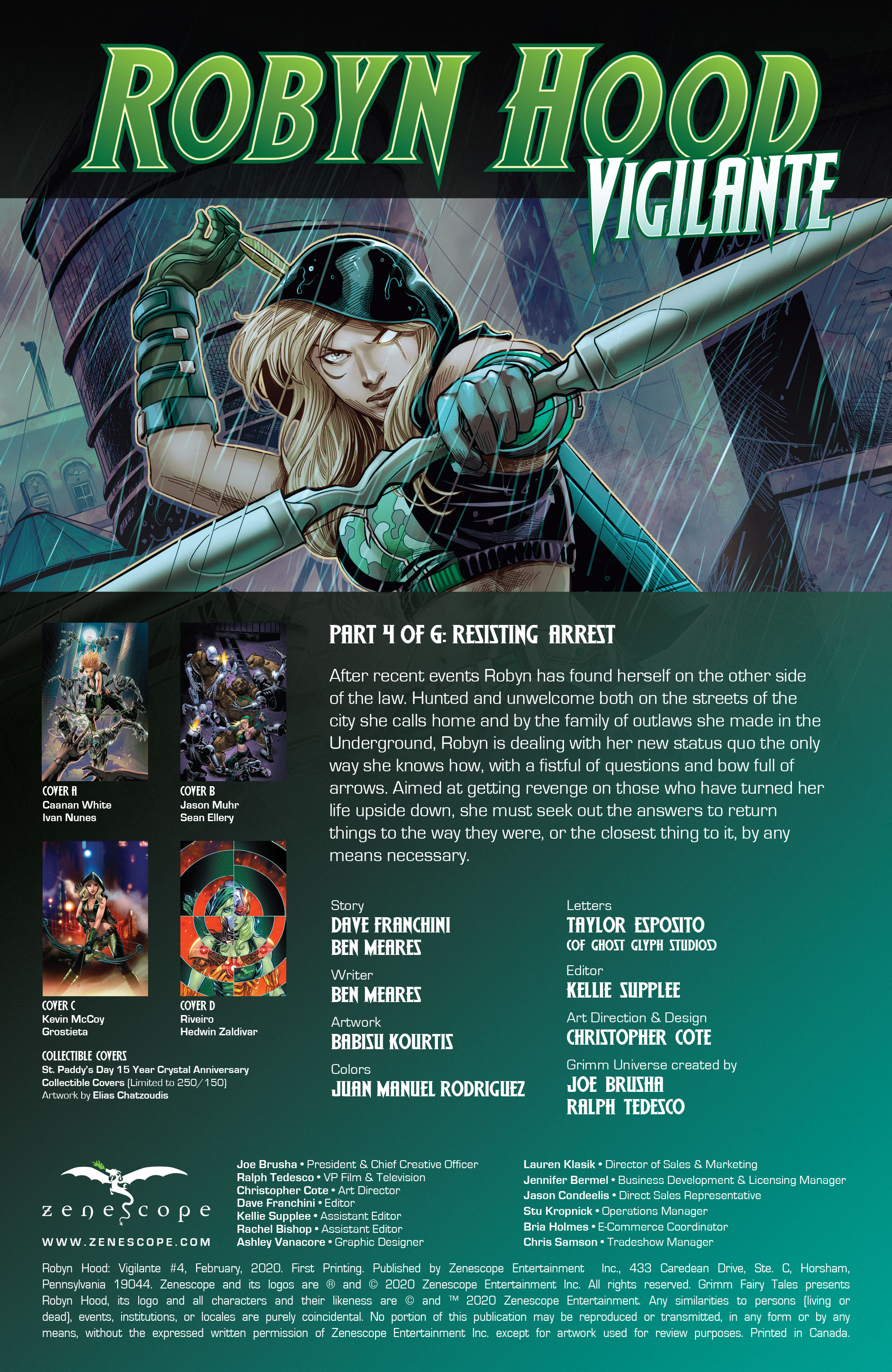 Read online Robyn Hood: Vigilante comic -  Issue #4 - 2