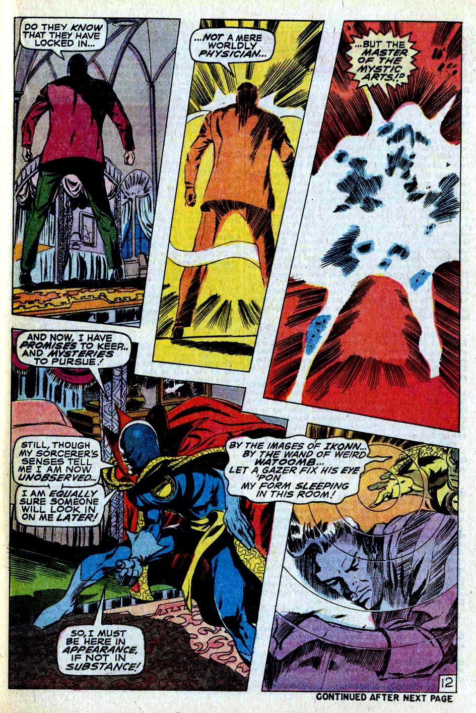 Read online Marvel Masterworks: Doctor Strange comic -  Issue # TPB 3 - 308
