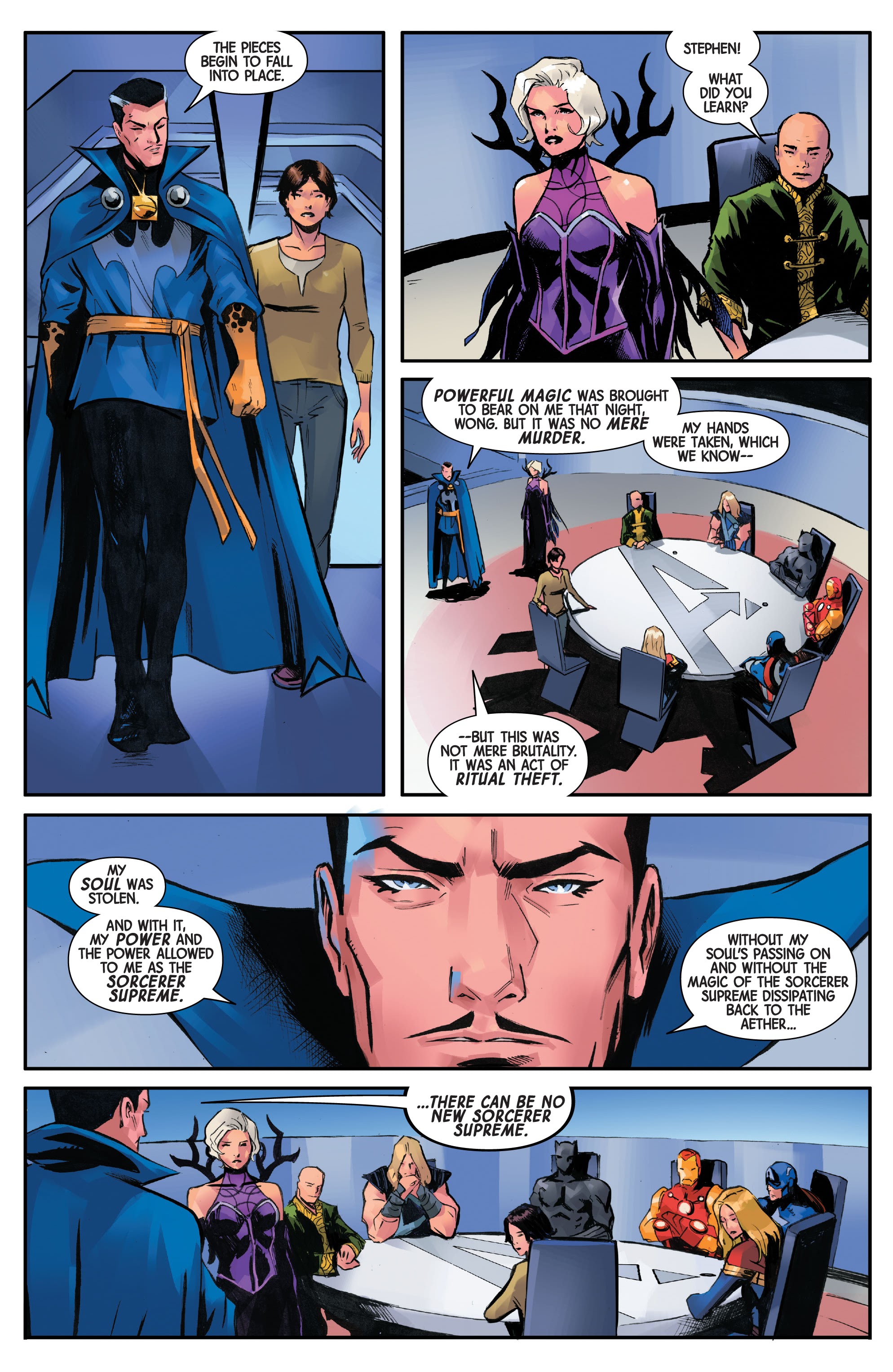 Read online Death of Doctor Strange comic -  Issue #3 - 8