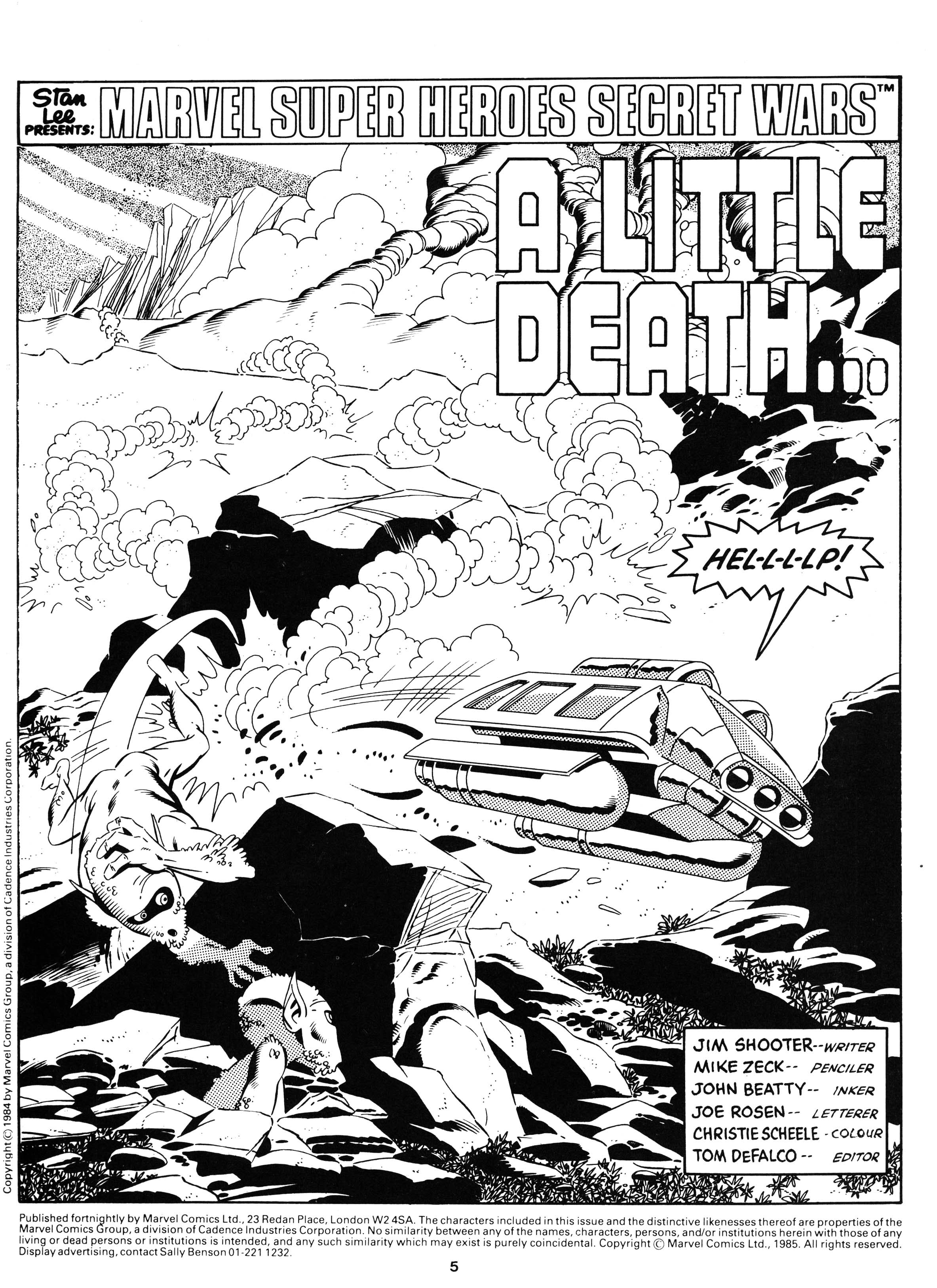 Read online Secret Wars (1985) comic -  Issue #10 - 5