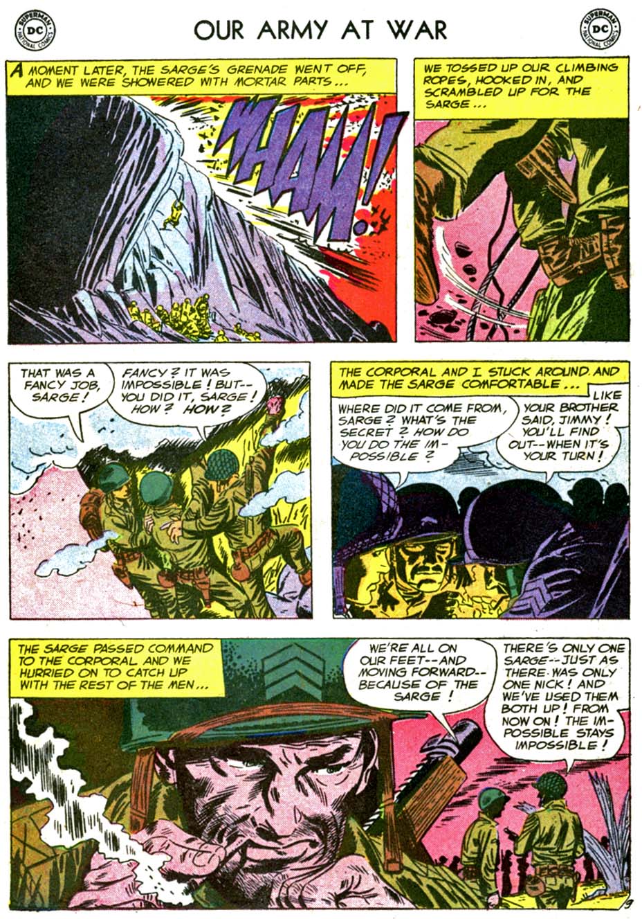 Read online Our Army at War (1952) comic -  Issue #69 - 11