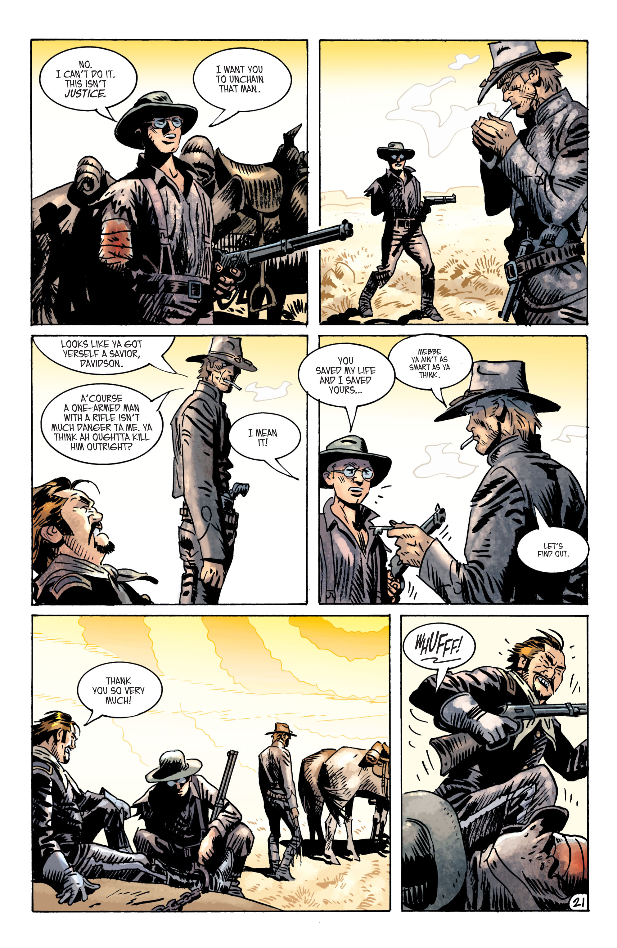 Read online Jonah Hex (2006) comic -  Issue #23 - 21