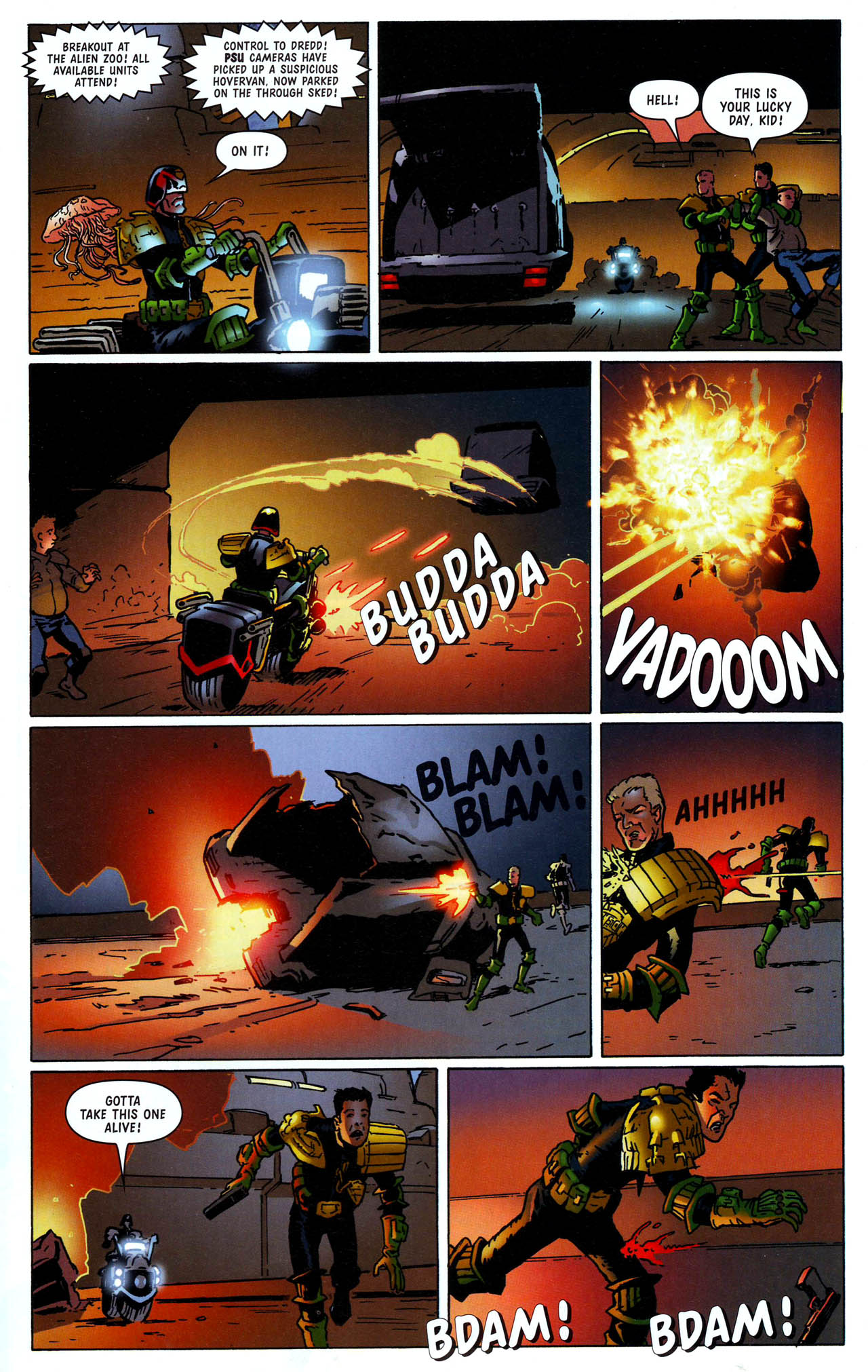 Read online Judge Dredd Megazine (vol. 4) comic -  Issue #9 - 18