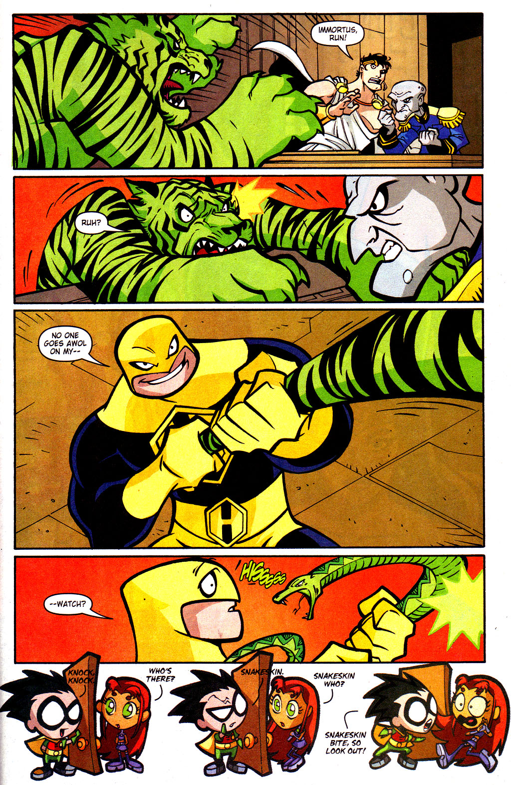 Read online Teen Titans Go! (2003) comic -  Issue #32 - 16