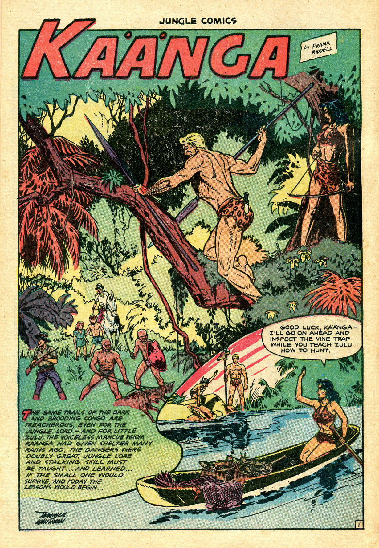 Read online Jungle Comics comic -  Issue #146 - 4