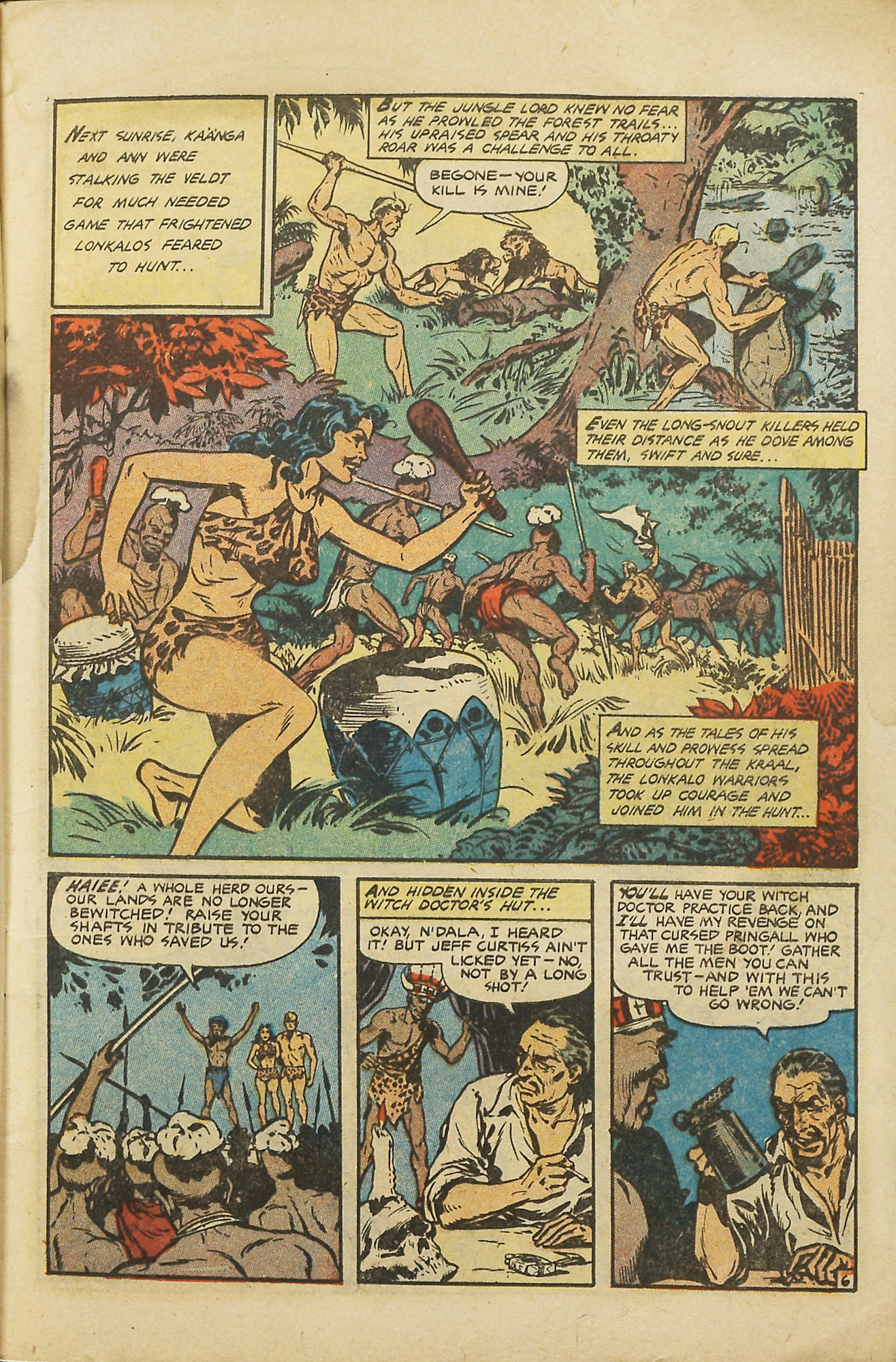 Read online Jungle Comics comic -  Issue #145 - 10