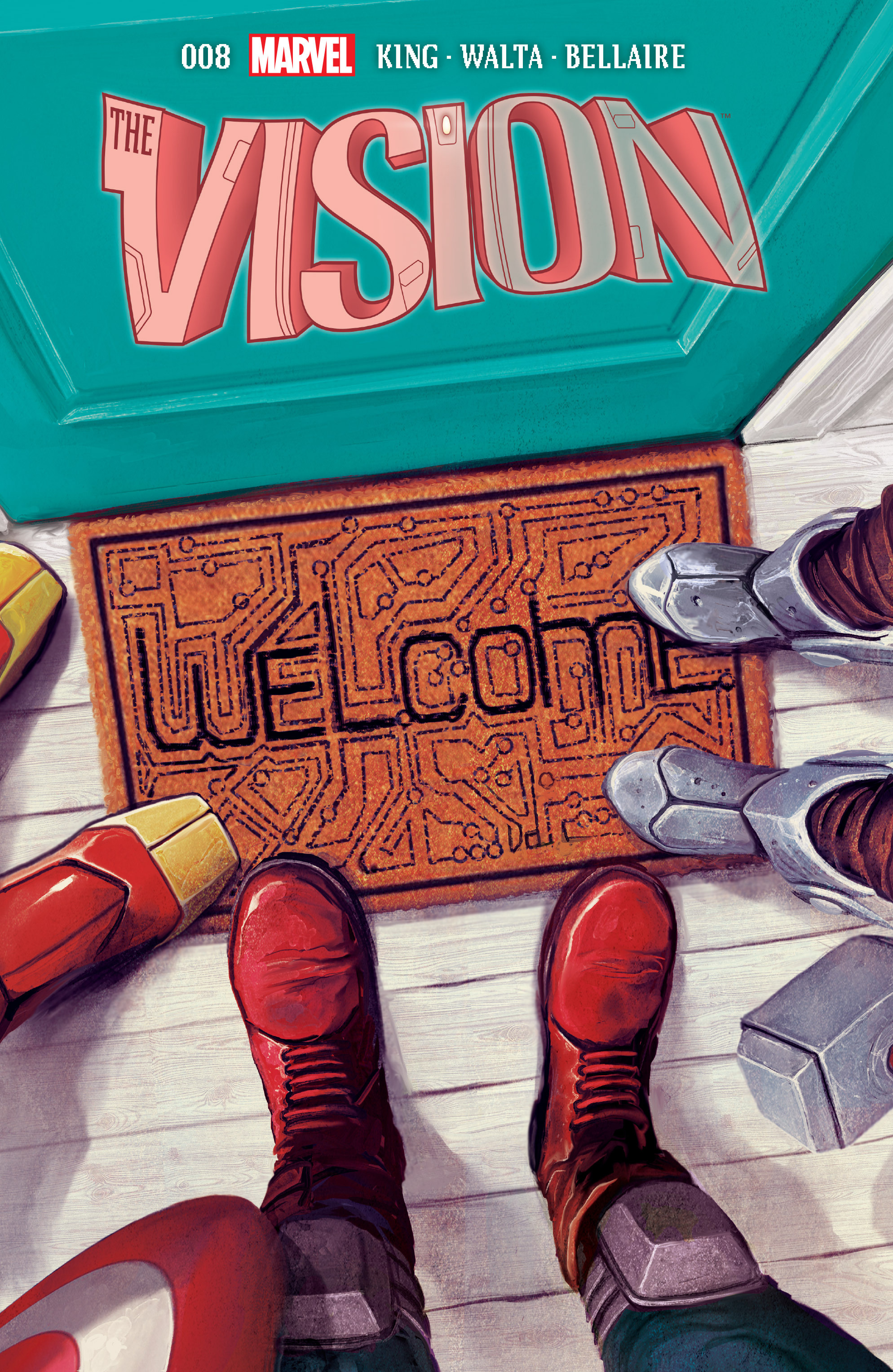 Read online Vision comic -  Issue #8 - 1