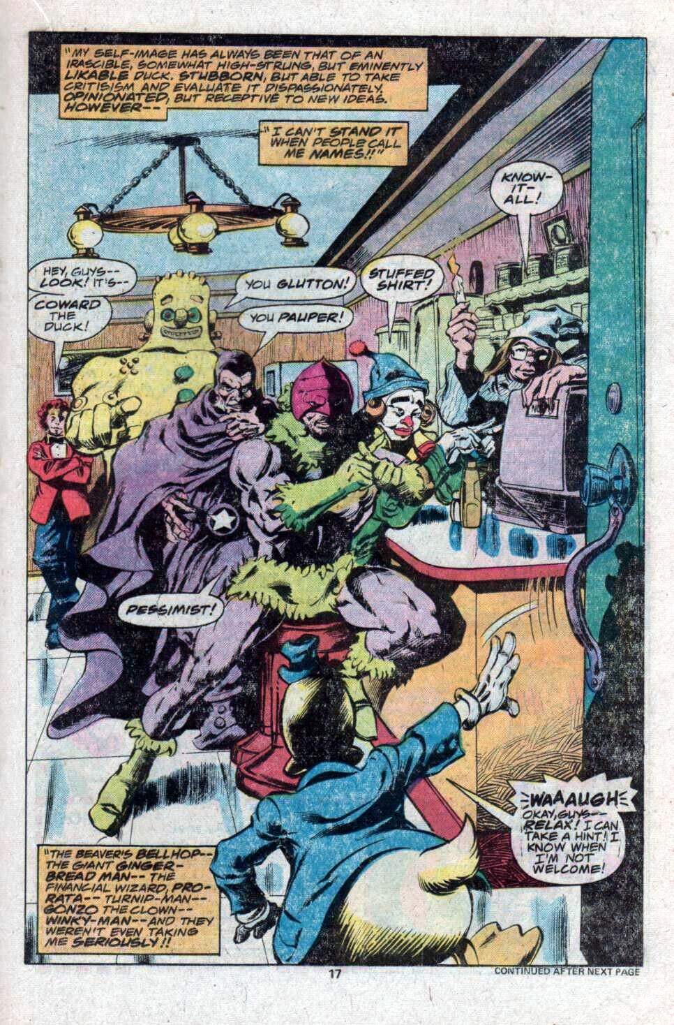 Read online Howard the Duck (1976) comic -  Issue #10 - 12