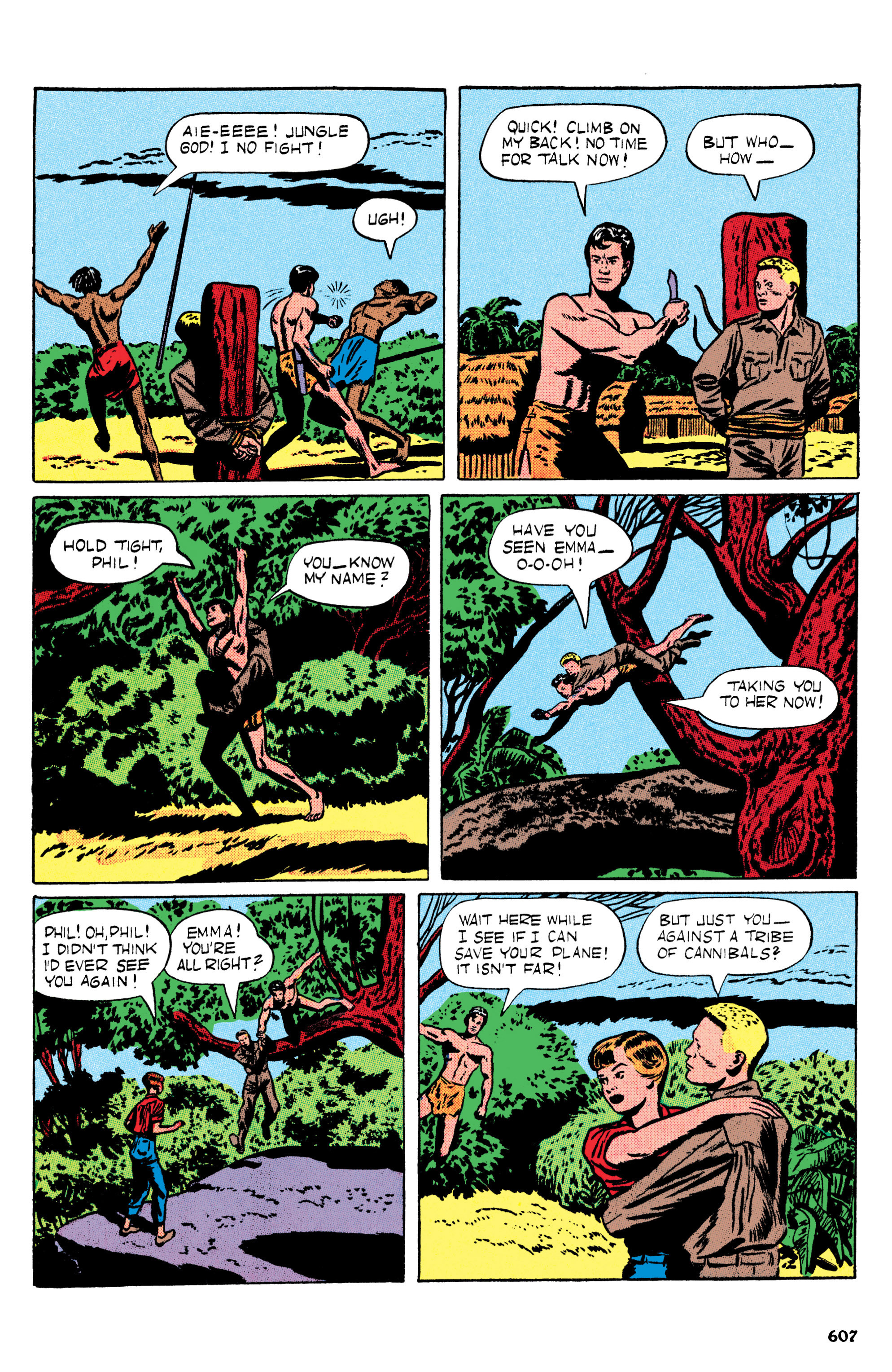 Read online Edgar Rice Burroughs Tarzan: The Jesse Marsh Years Omnibus comic -  Issue # TPB (Part 7) - 9