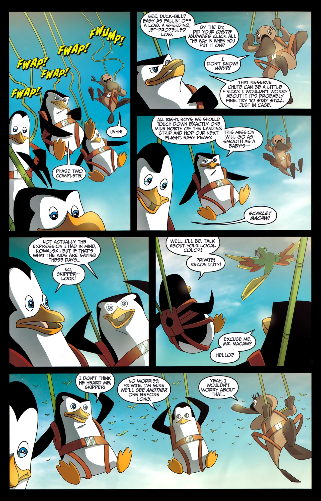 Read online Penguins of Madagascar comic -  Issue #2 - 5
