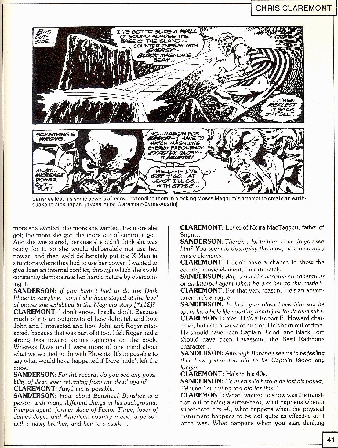 Read online The X-Men Companion comic -  Issue #2 - 41