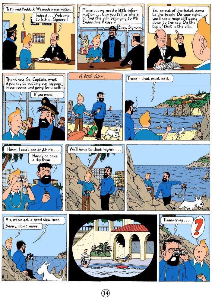 Read online The Adventures of Tintin comic -  Issue #24 - 37