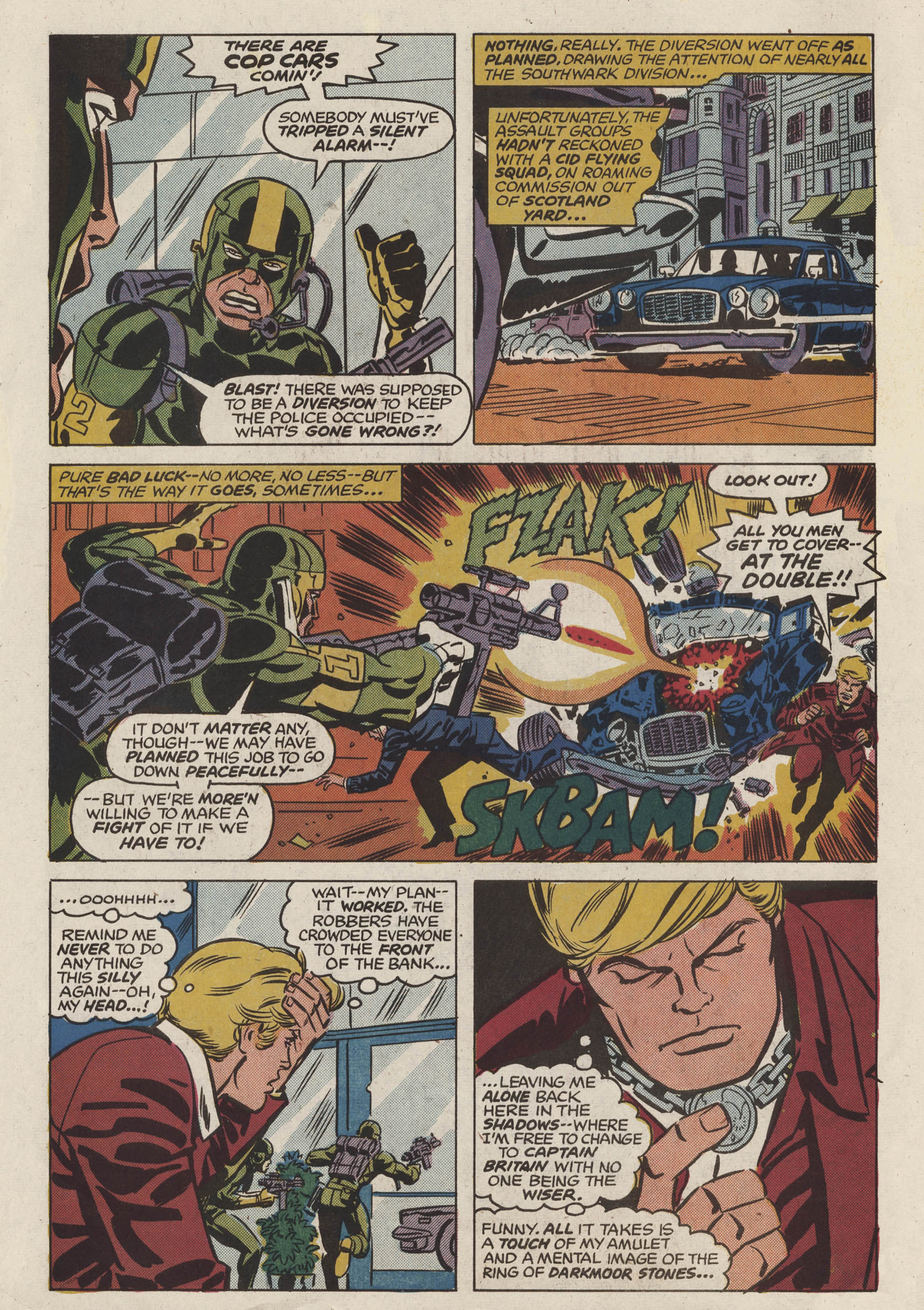 Read online Captain Britain (1976) comic -  Issue #3 - 4