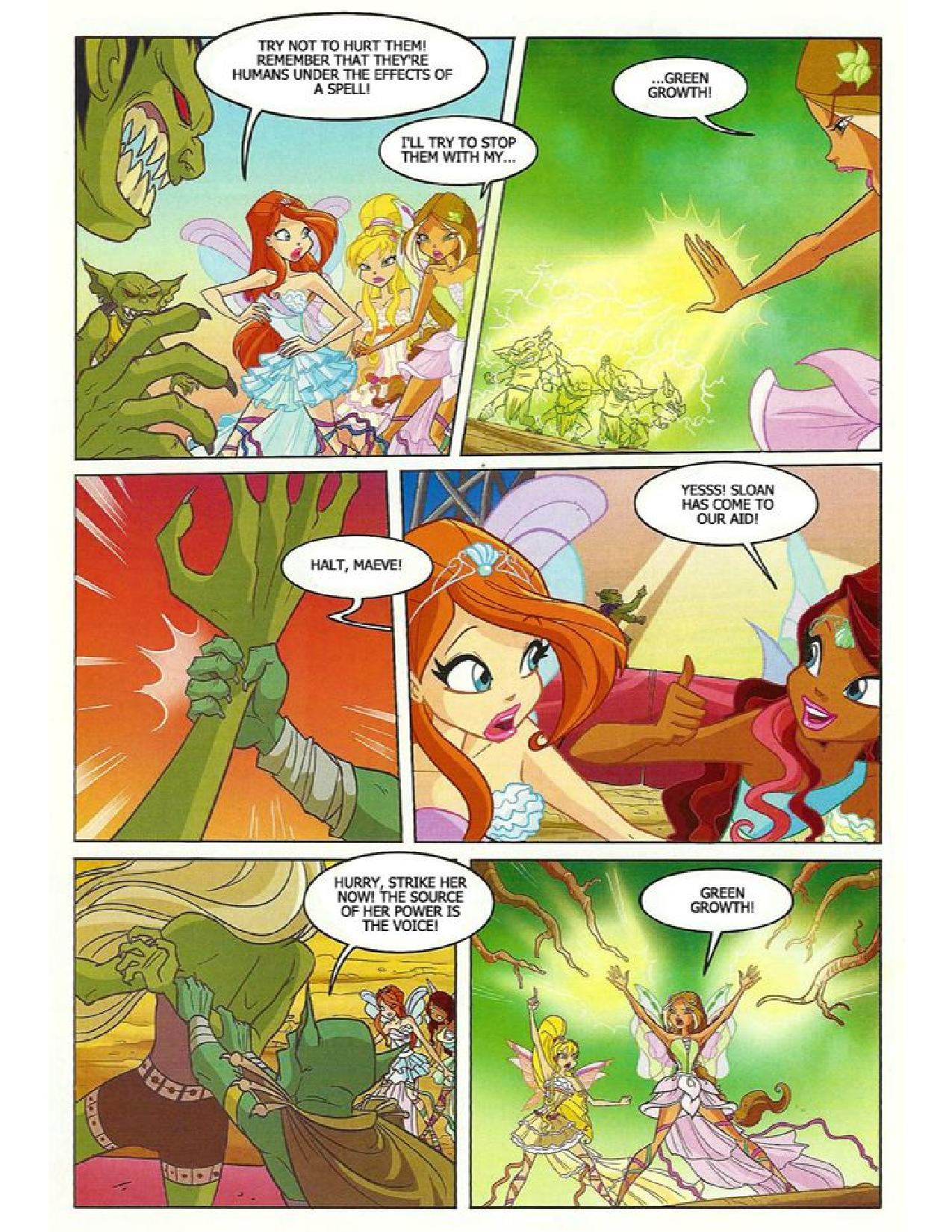 Read online Winx Club Comic comic -  Issue #108 - 21