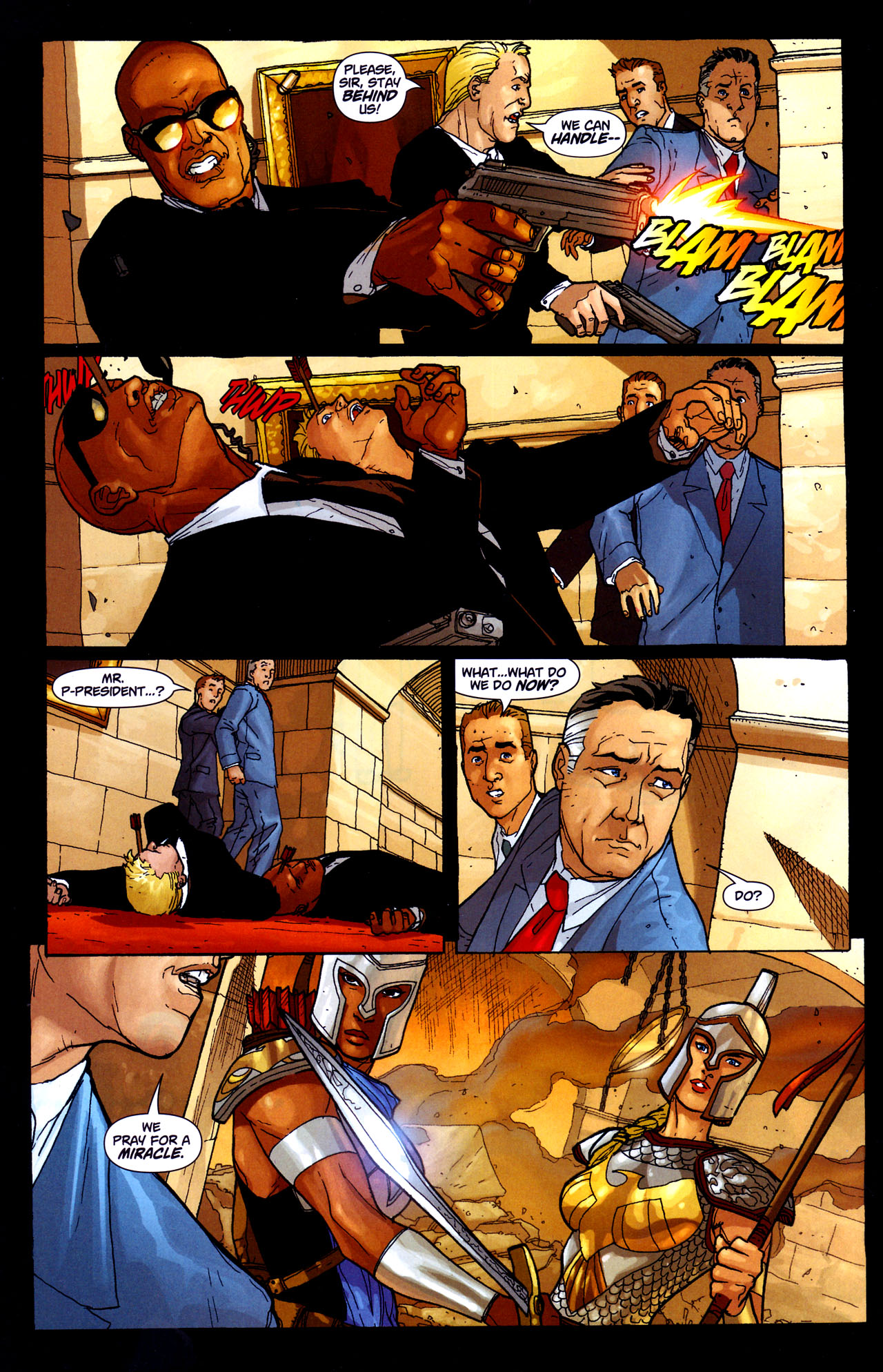 Read online Amazons Attack comic -  Issue #1 - 7