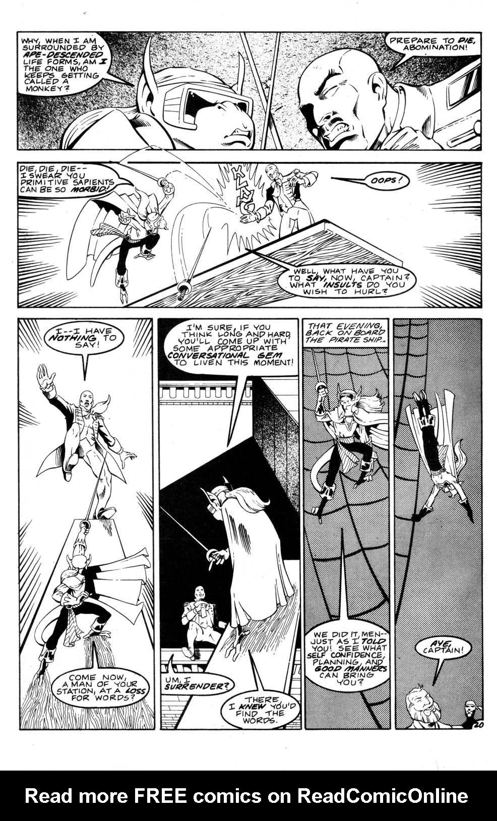 Read online Aristocratic Xtraterrestrial Time-Traveling Thieves comic -  Issue #9 - 22