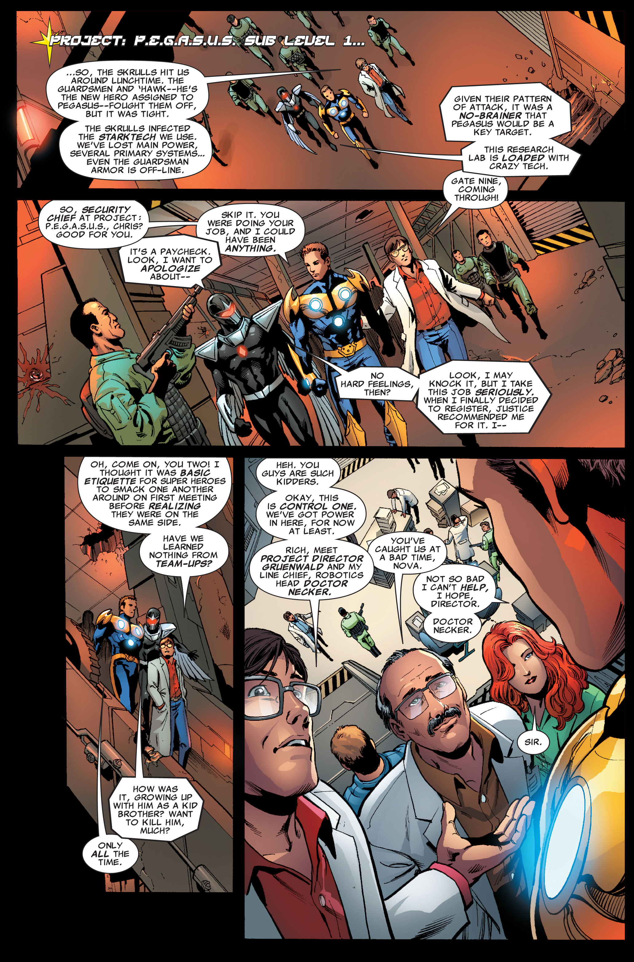 Read online Nova (2007) comic -  Issue #17 - 14