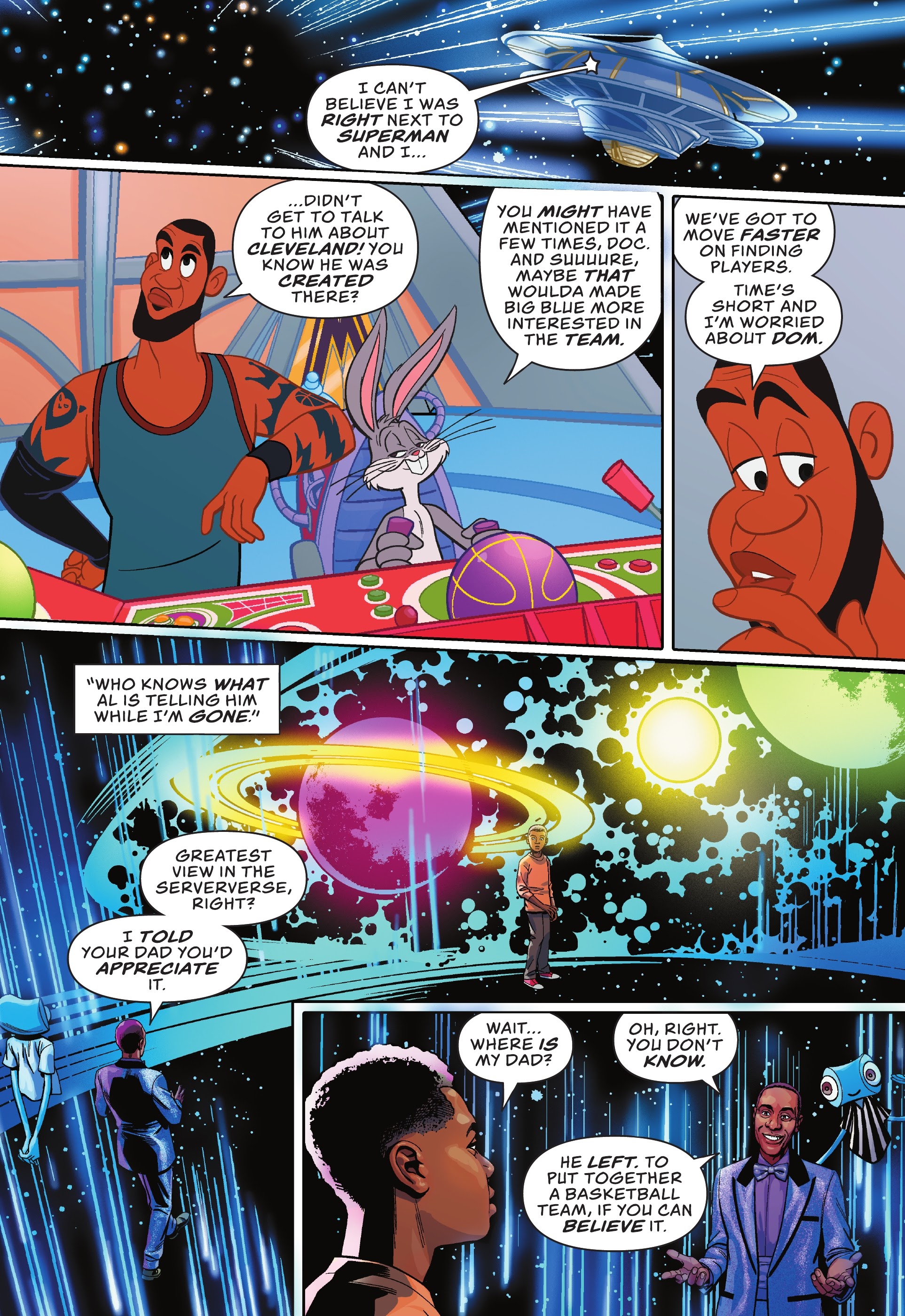 Read online Space Jam: A New Legacy comic -  Issue # TPB - 44