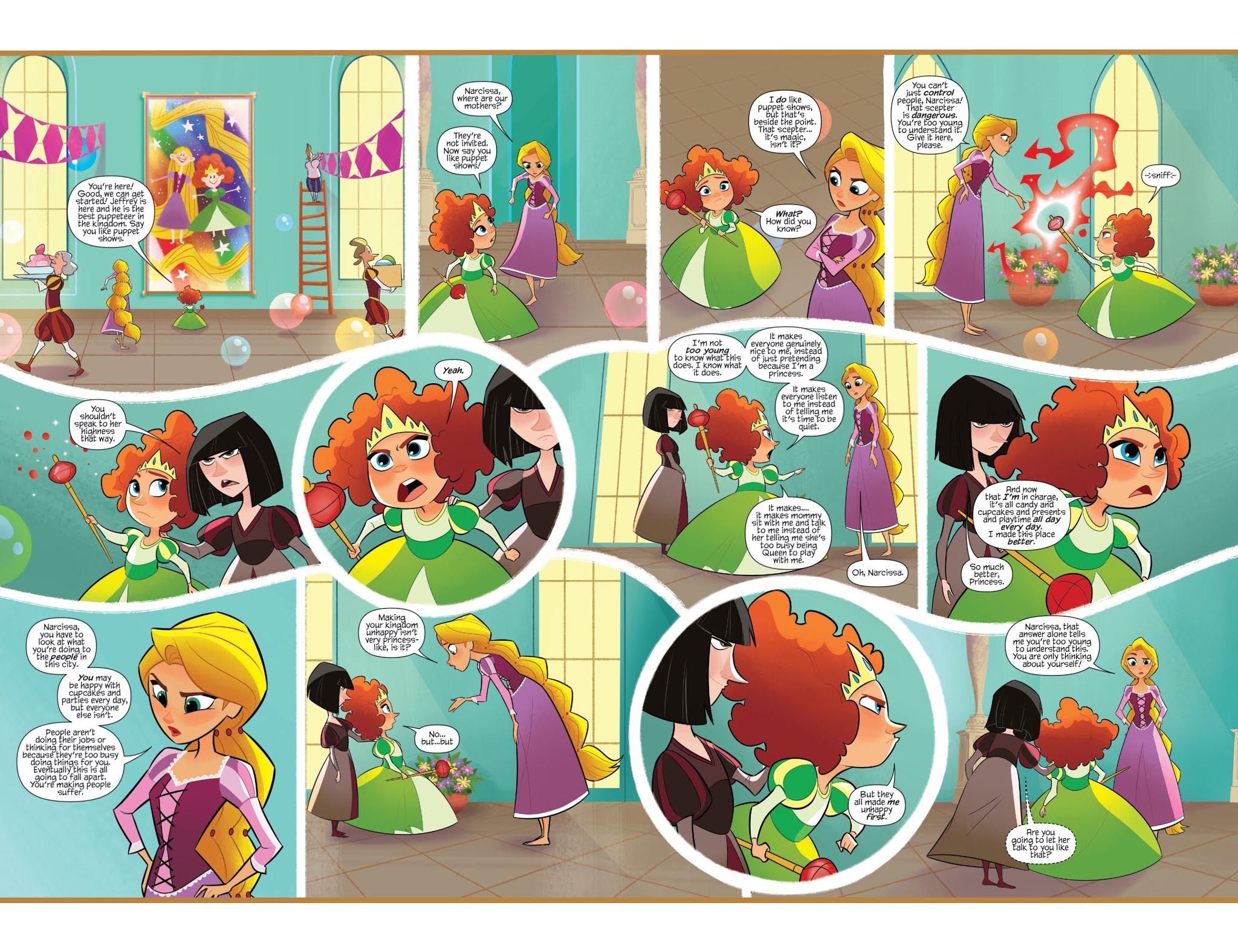 Read online Tangled: The Series: Hair-Raising Adventures comic -  Issue #2 - 16
