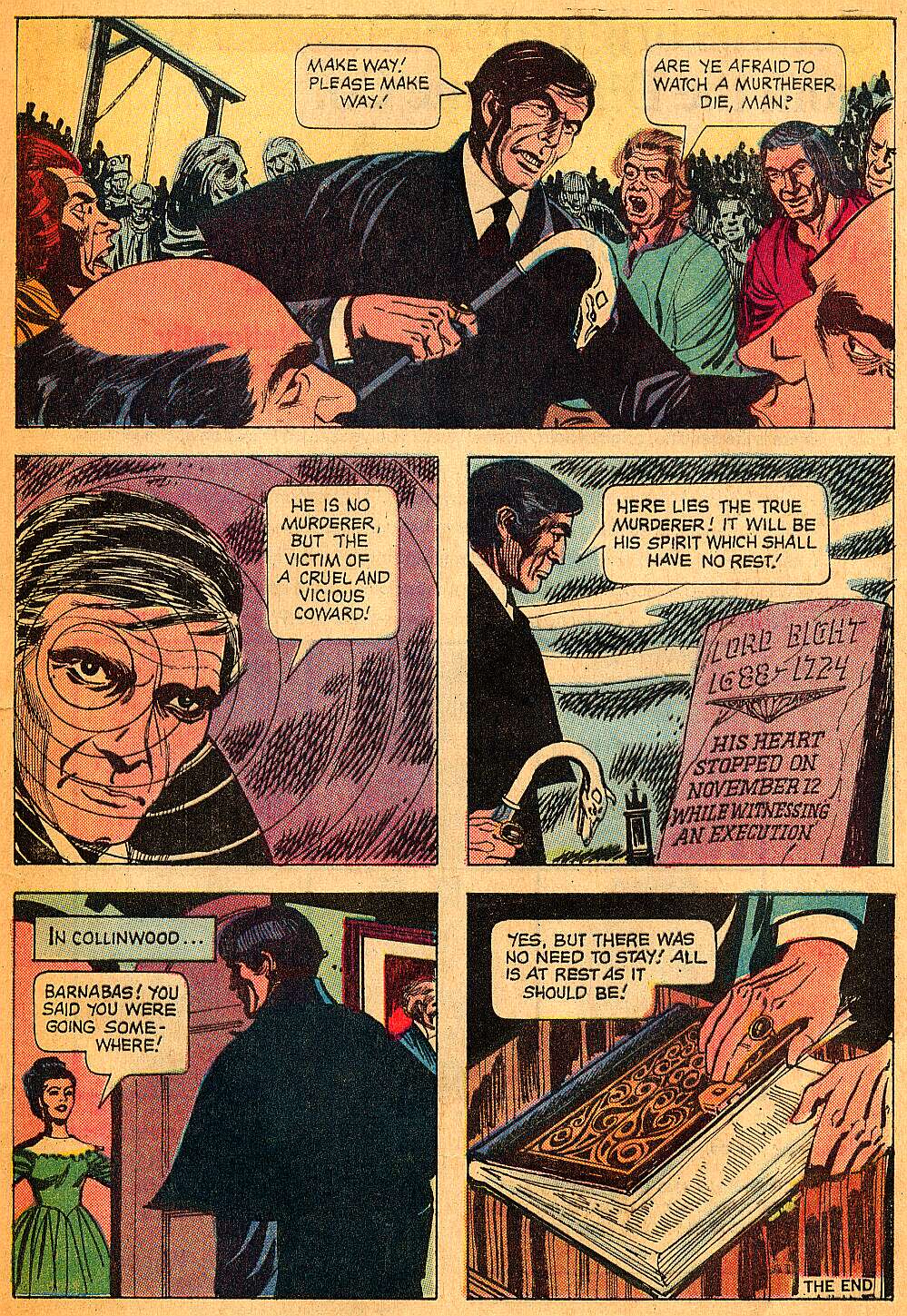 Read online Dark Shadows (1969) comic -  Issue #12 - 33