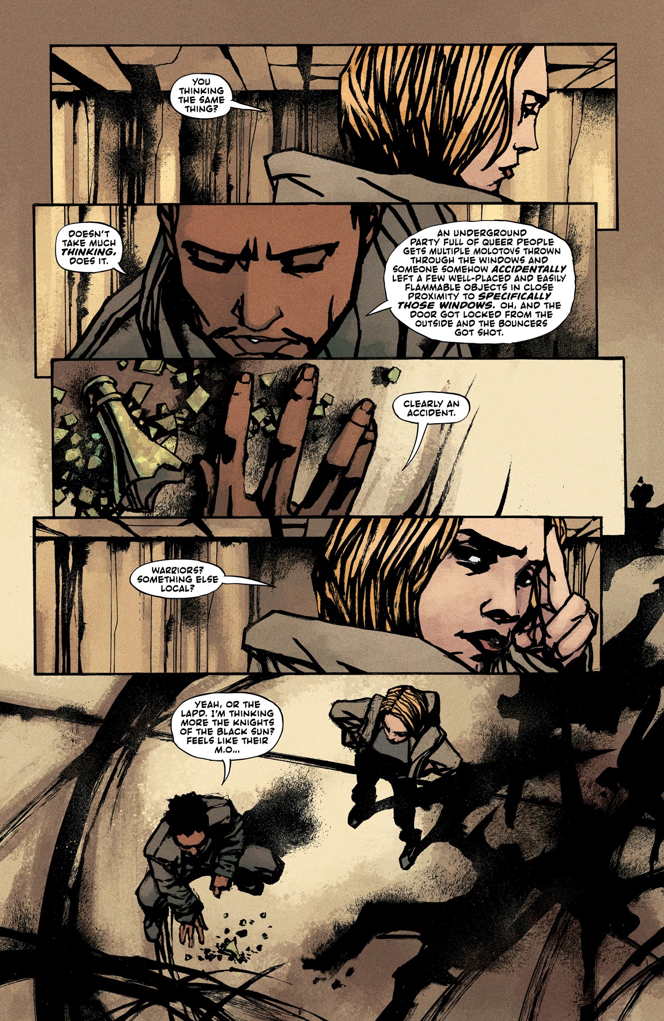 Read online Days of Hate comic -  Issue #1 - 4