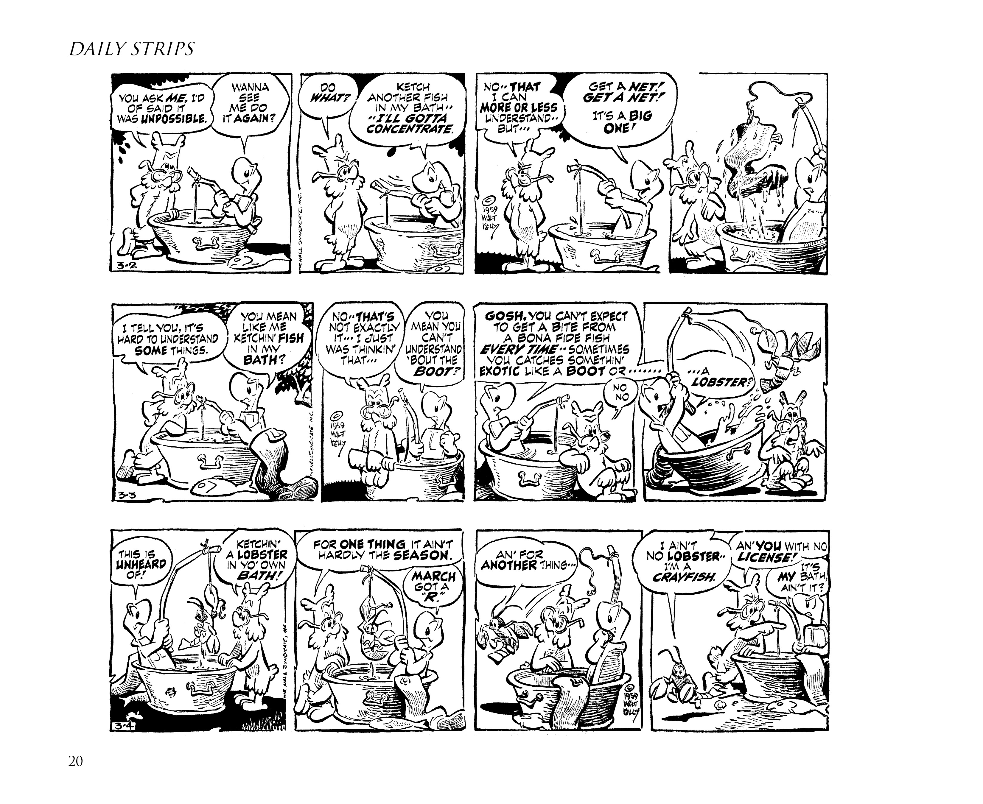 Read online Pogo by Walt Kelly: The Complete Syndicated Comic Strips comic -  Issue # TPB 6 (Part 1) - 30