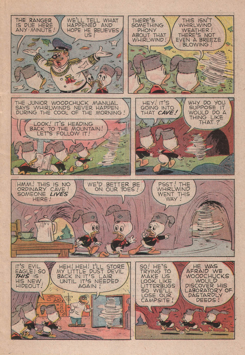 Read online Huey, Dewey, and Louie Junior Woodchucks comic -  Issue #4 - 15