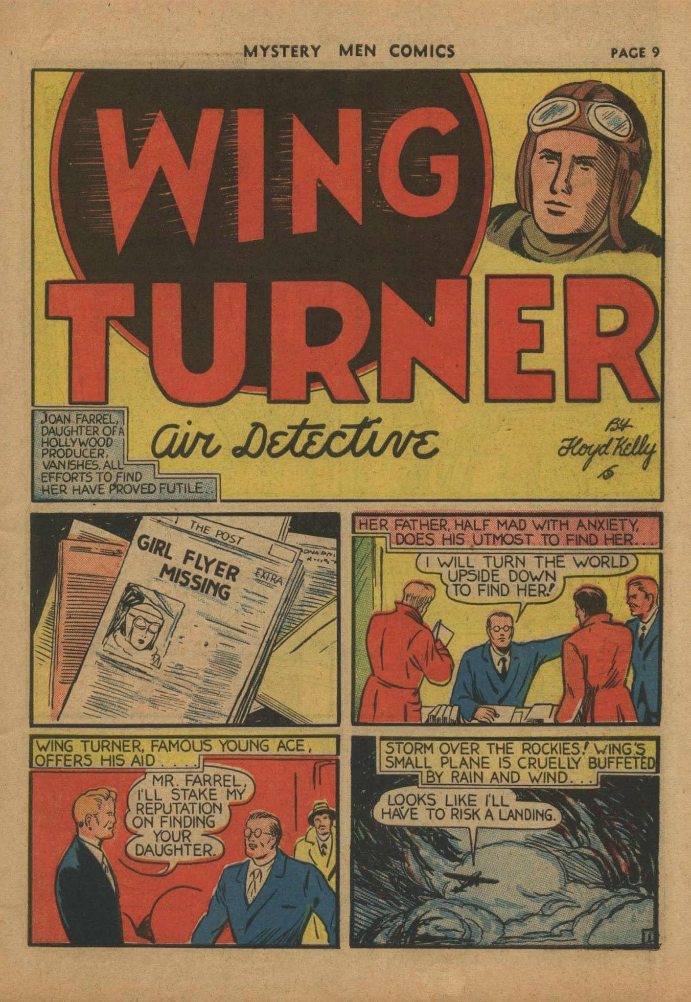 Read online Mystery Men Comics comic -  Issue #9 - 11