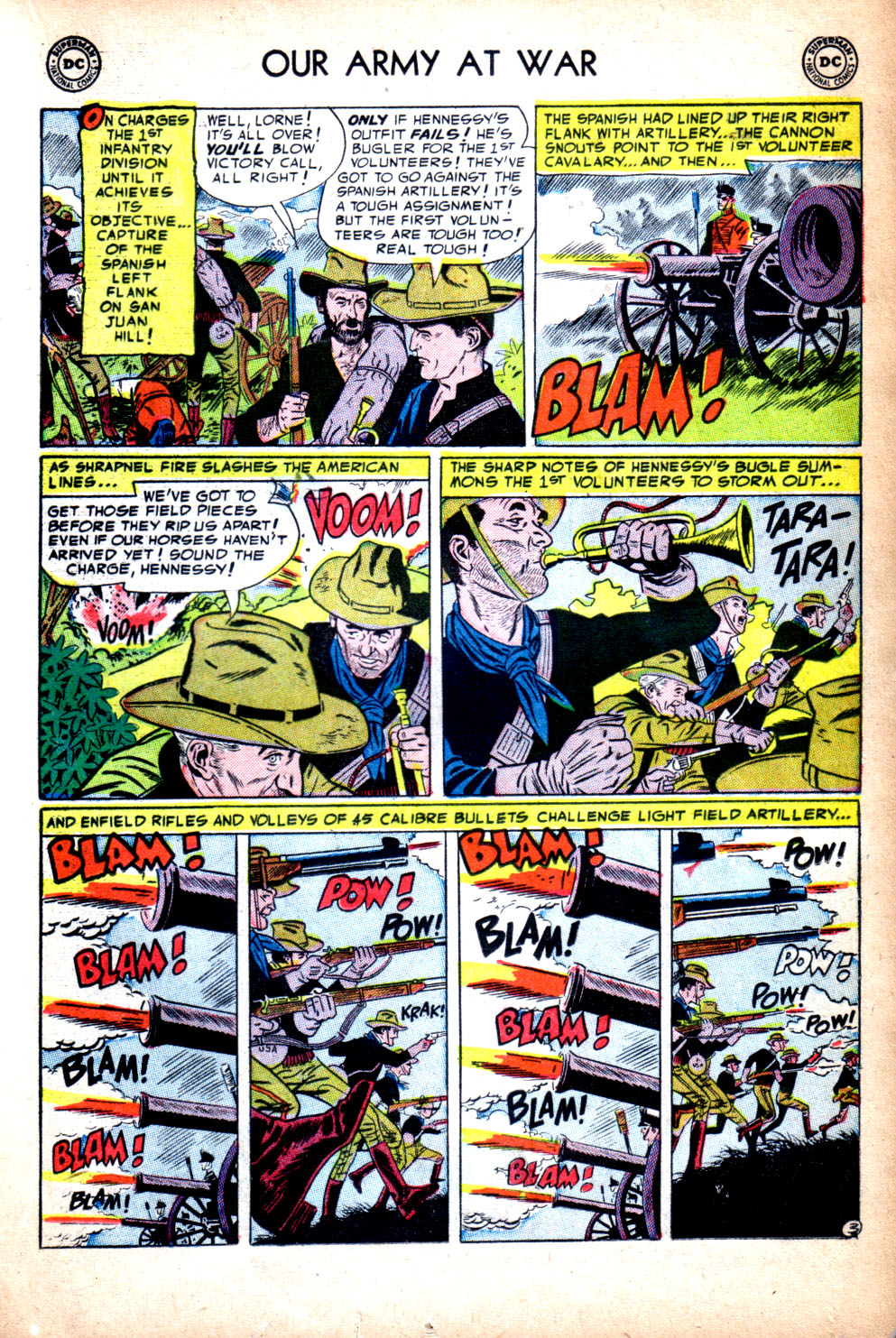 Read online Our Army at War (1952) comic -  Issue #16 - 15