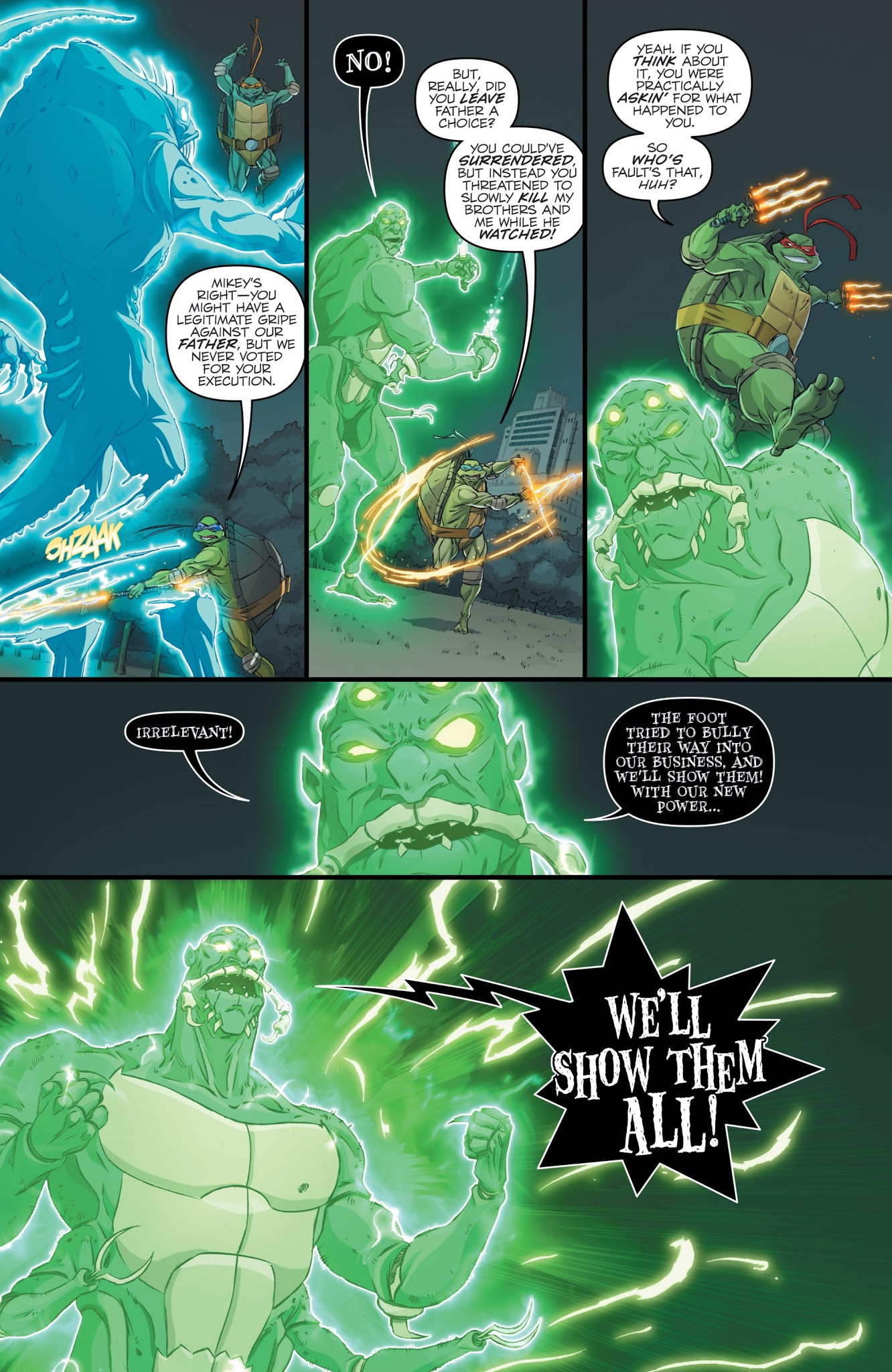 Read online Teenage Mutant Ninja Turtles/Ghostbusters 2 comic -  Issue #5 - 19
