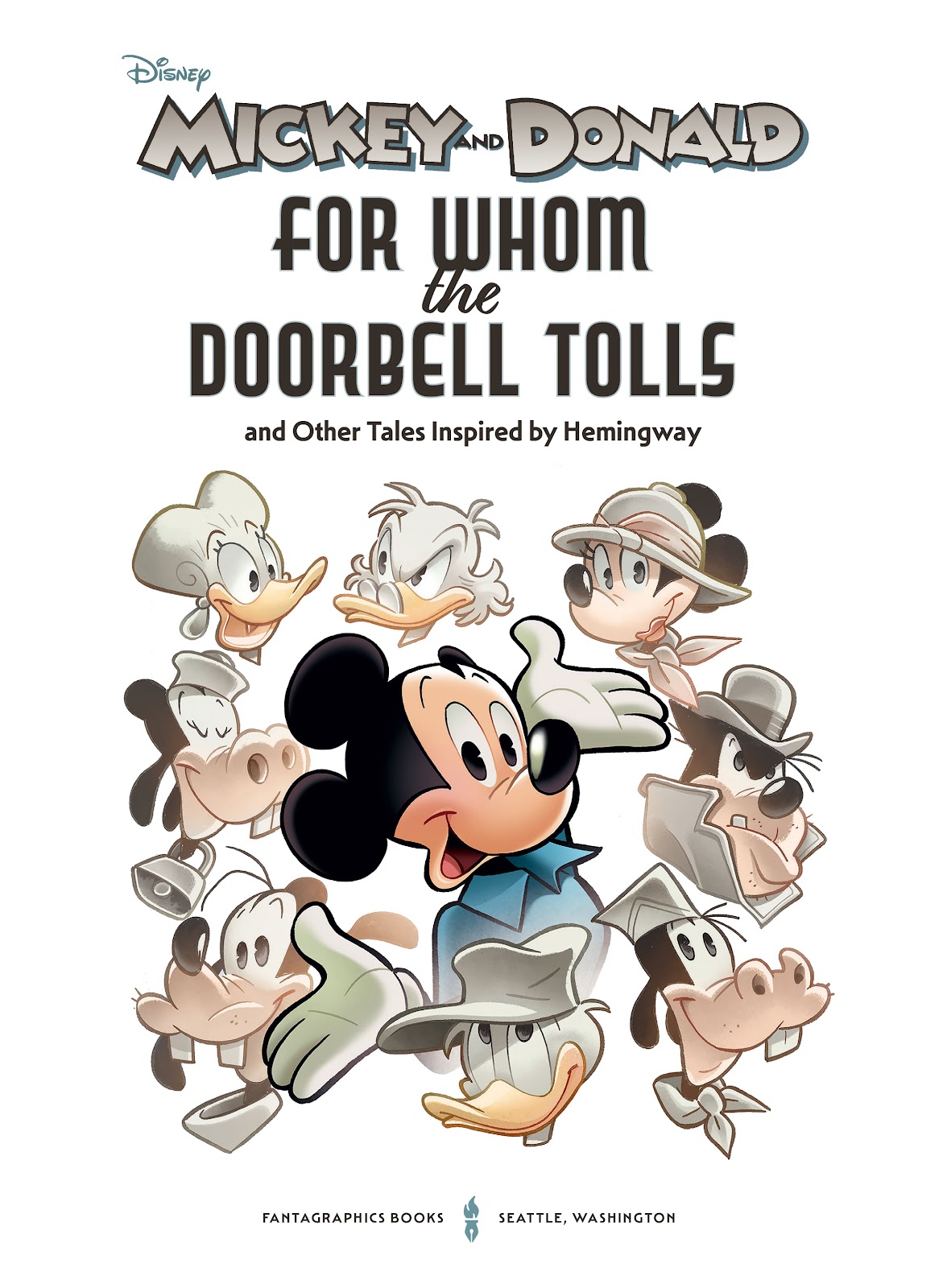 Walt Disney's Mickey and Donald: For Whom the Doorbell Tolls and Other Tales Inspired by Hemingway issue TPB (Part 1) - Page 4