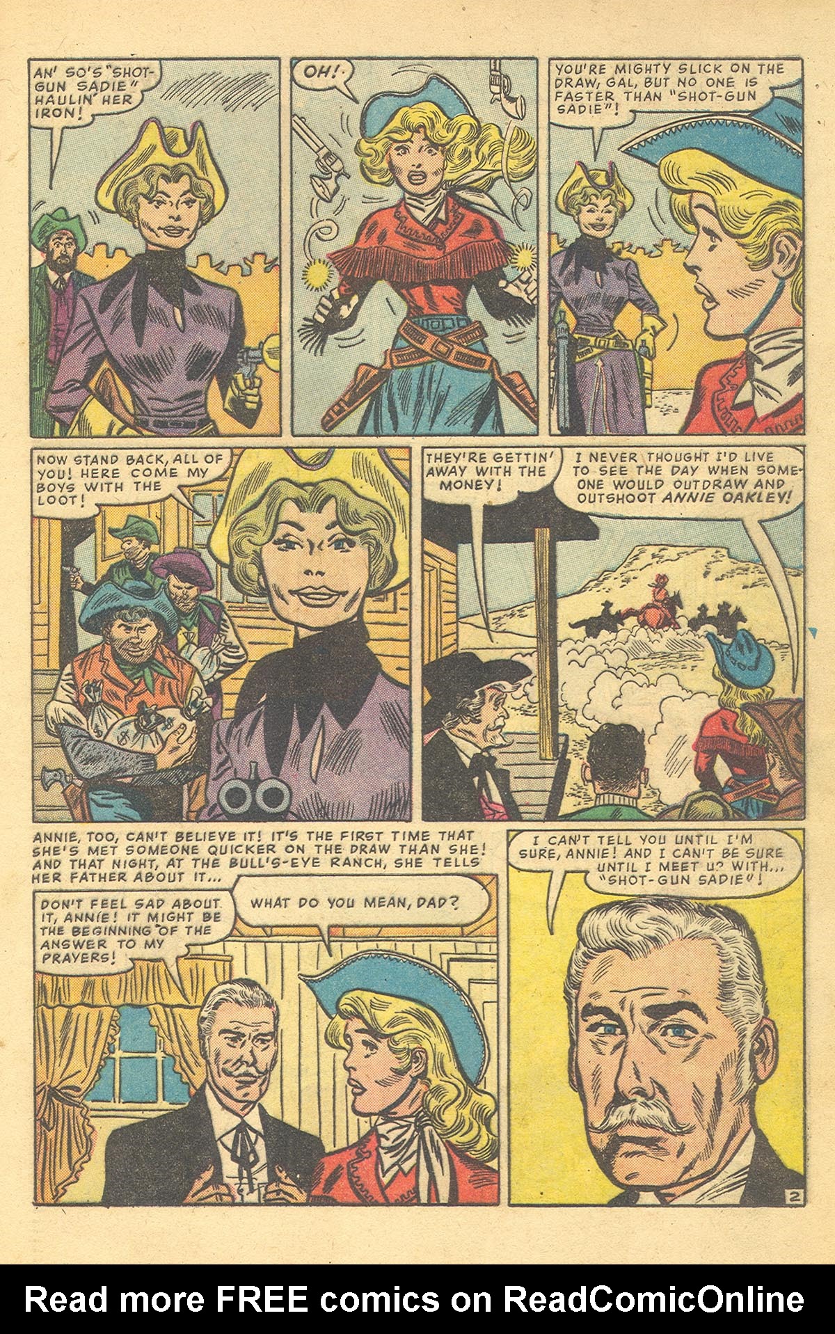 Read online Annie Oakley comic -  Issue #10 - 29