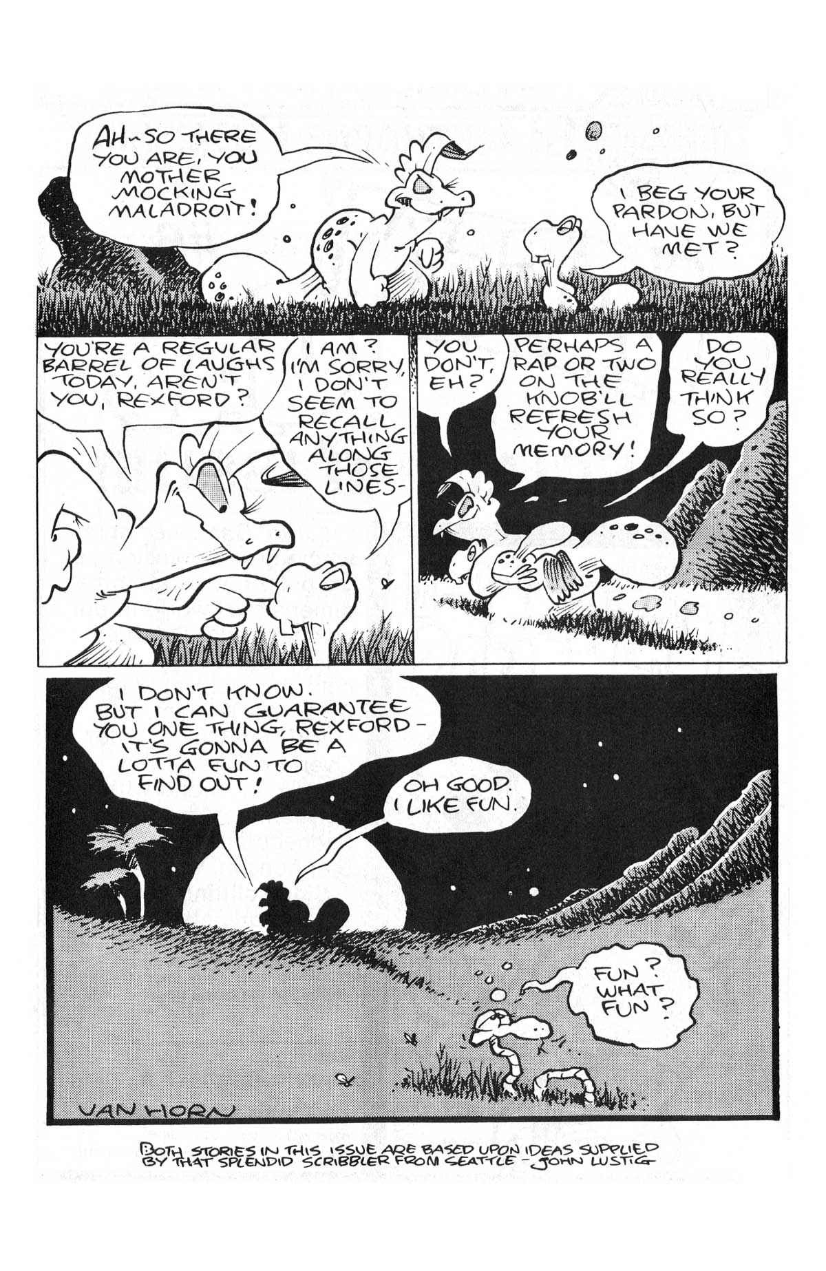 Read online Nervous Rex comic -  Issue #10 - 31