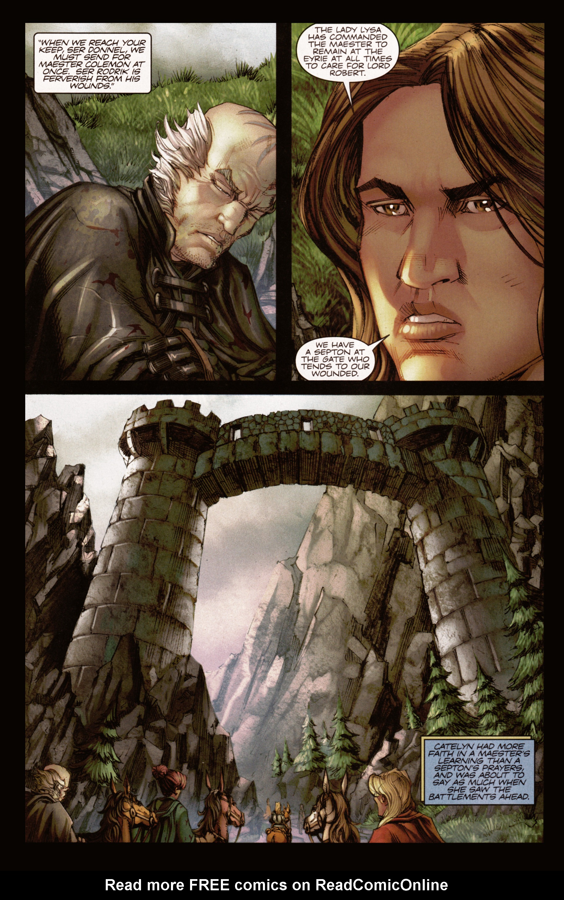 Read online A Game Of Thrones comic -  Issue #11 - 4