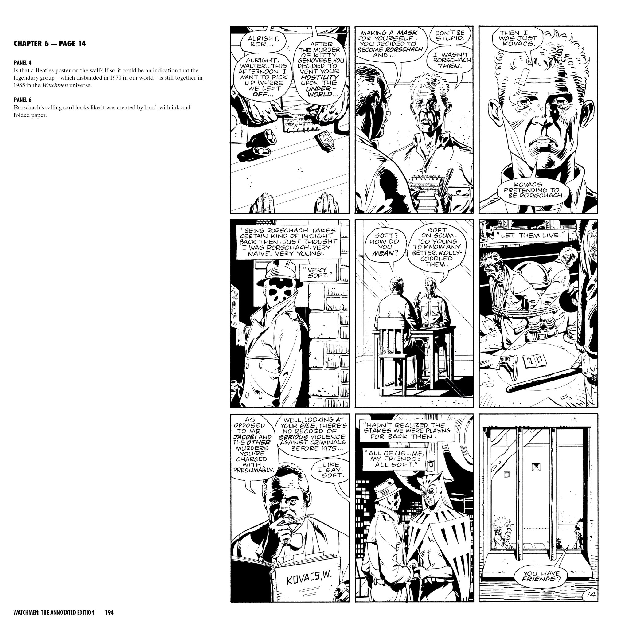 Read online Watchmen: The Annotated Edition comic -  Issue # TPB - 194