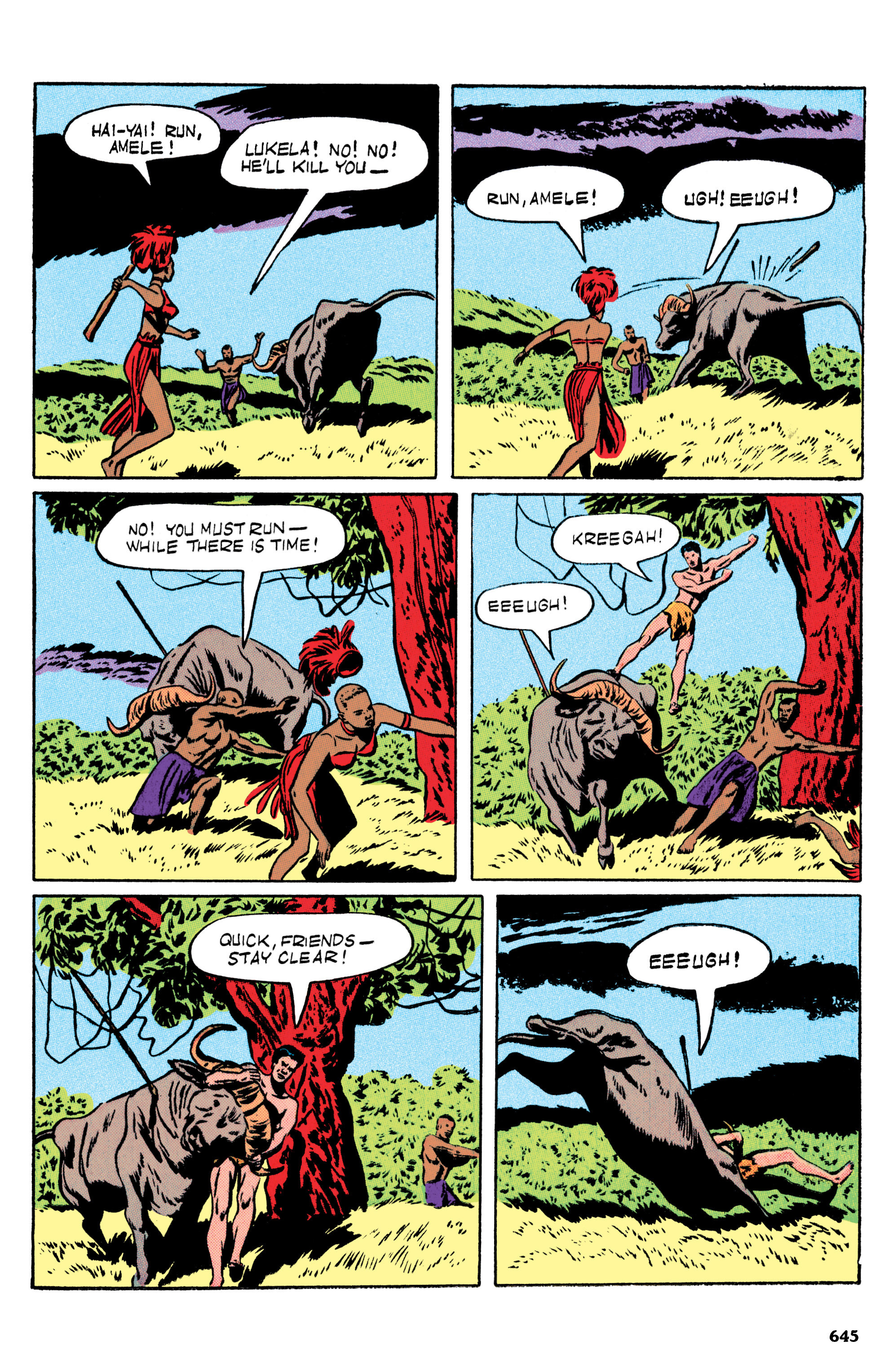 Read online Edgar Rice Burroughs Tarzan: The Jesse Marsh Years Omnibus comic -  Issue # TPB (Part 7) - 47