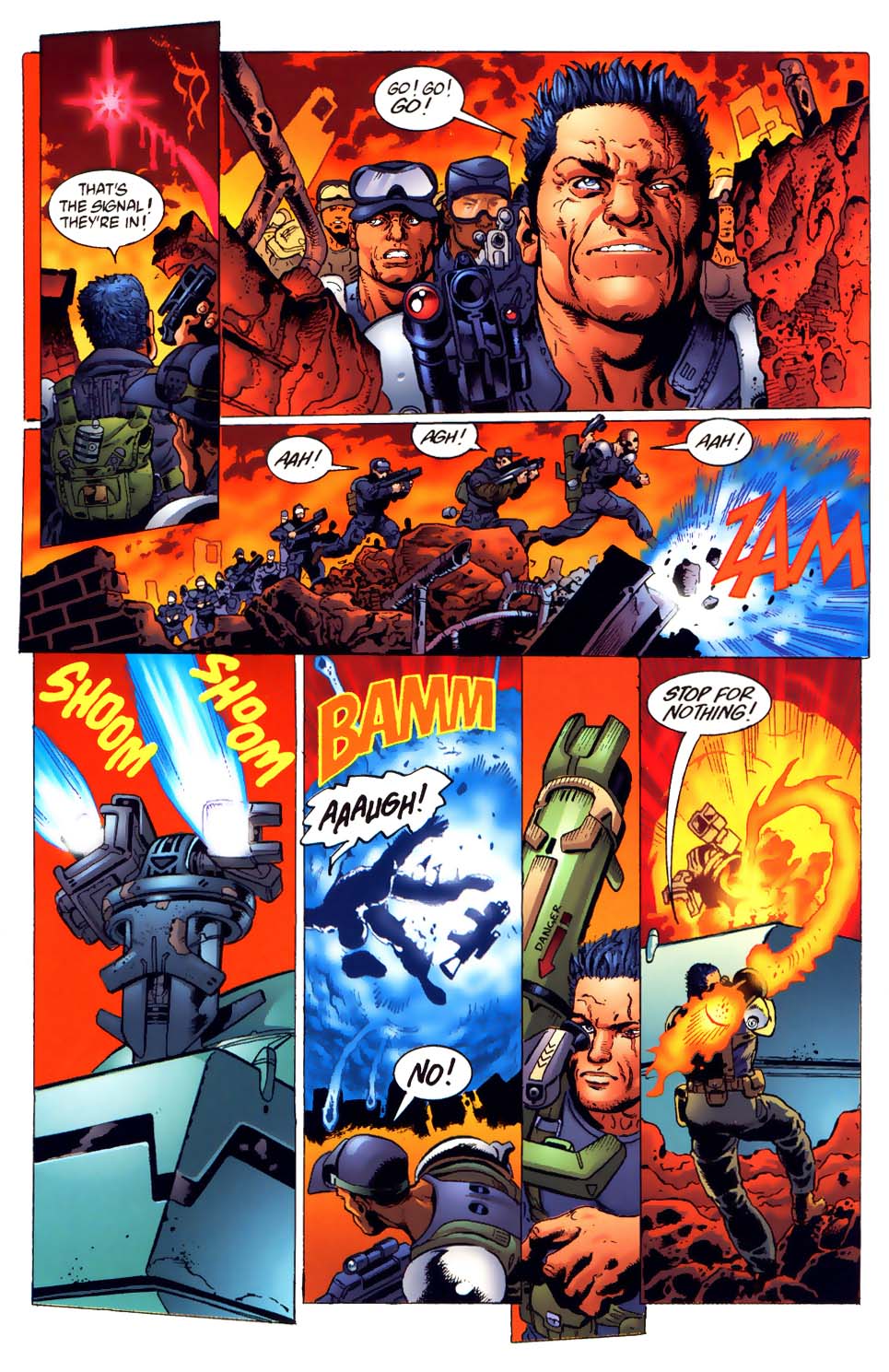 Read online Superman vs. The Terminator: Death to the Future comic -  Issue #2 - 17