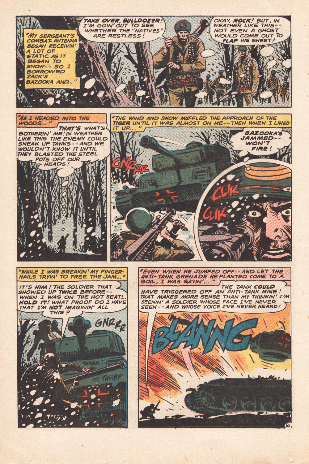 Read online Our Army at War (1952) comic -  Issue #168 - 16