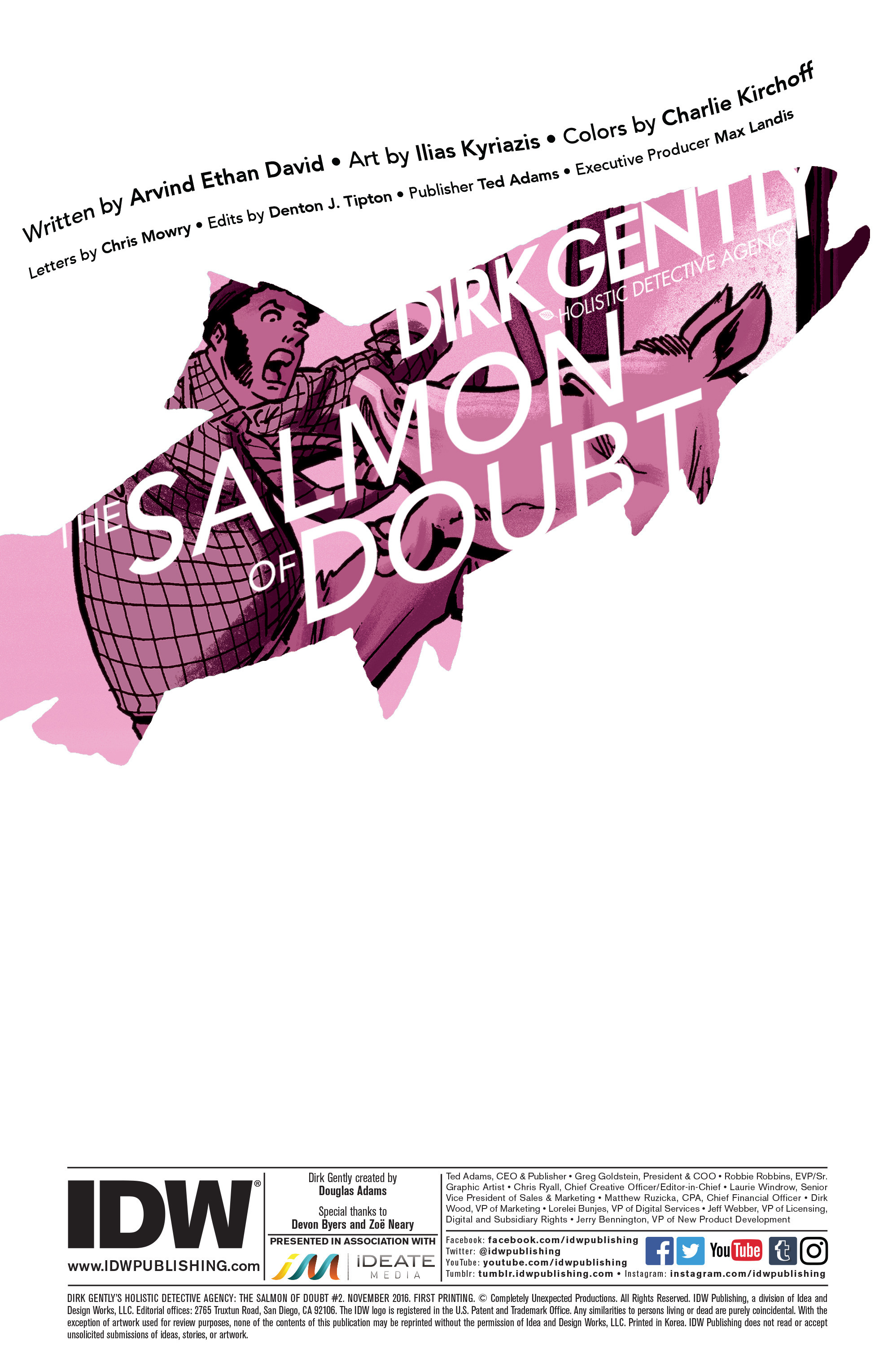 Read online Dirk Gently's Holistic Detective Agency: The Salmon of Doubt comic -  Issue #2 - 2