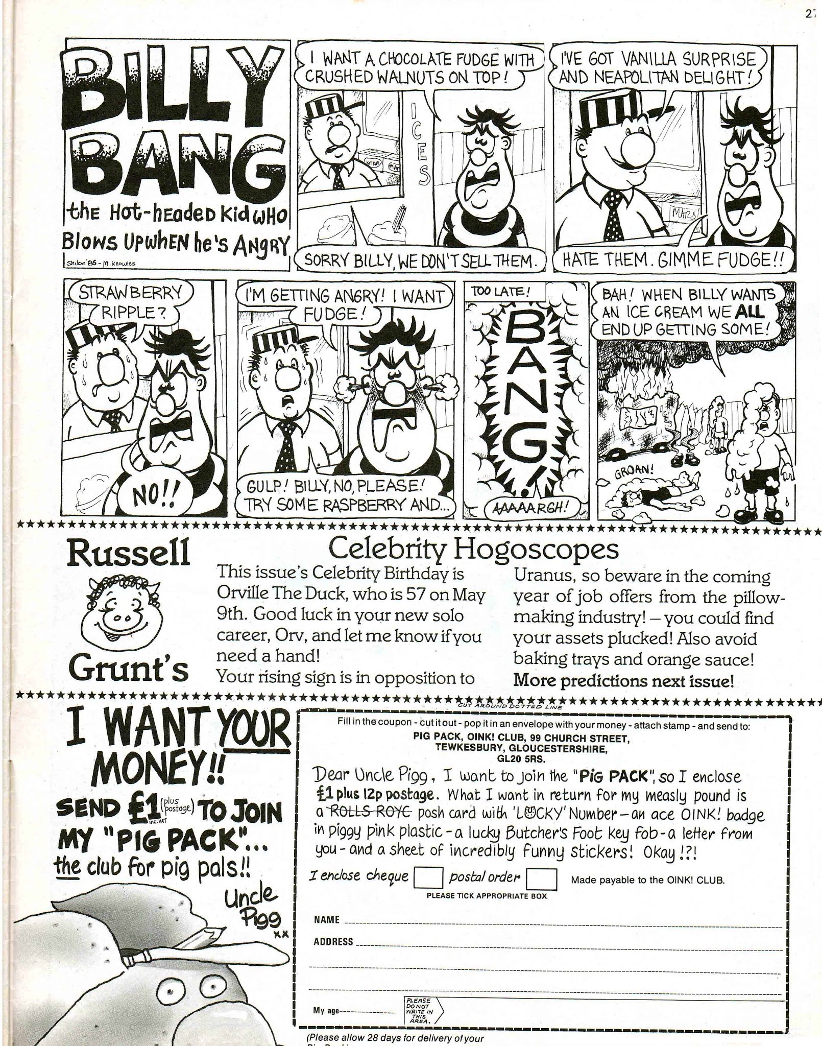 Read online Oink! comic -  Issue #1 - 24