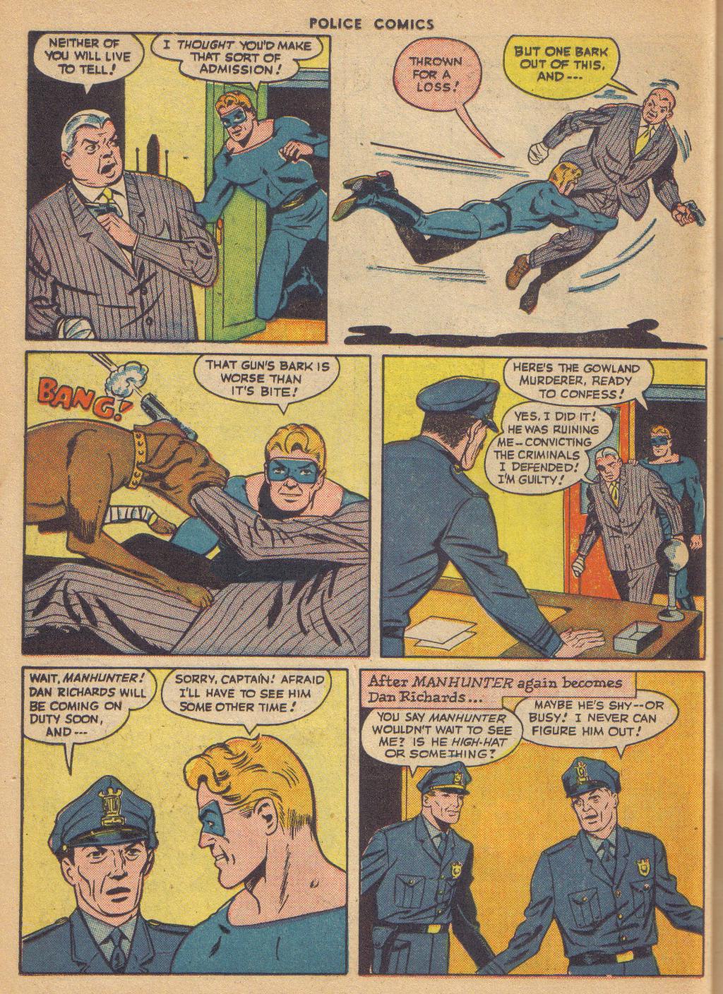 Read online Police Comics comic -  Issue #54 - 28