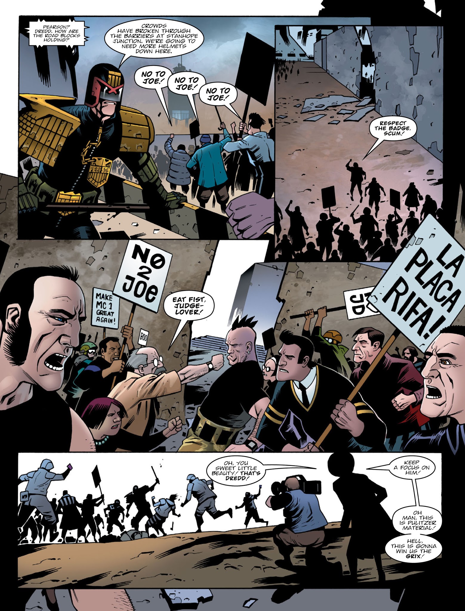 Read online 2000 AD comic -  Issue #2052 - 6