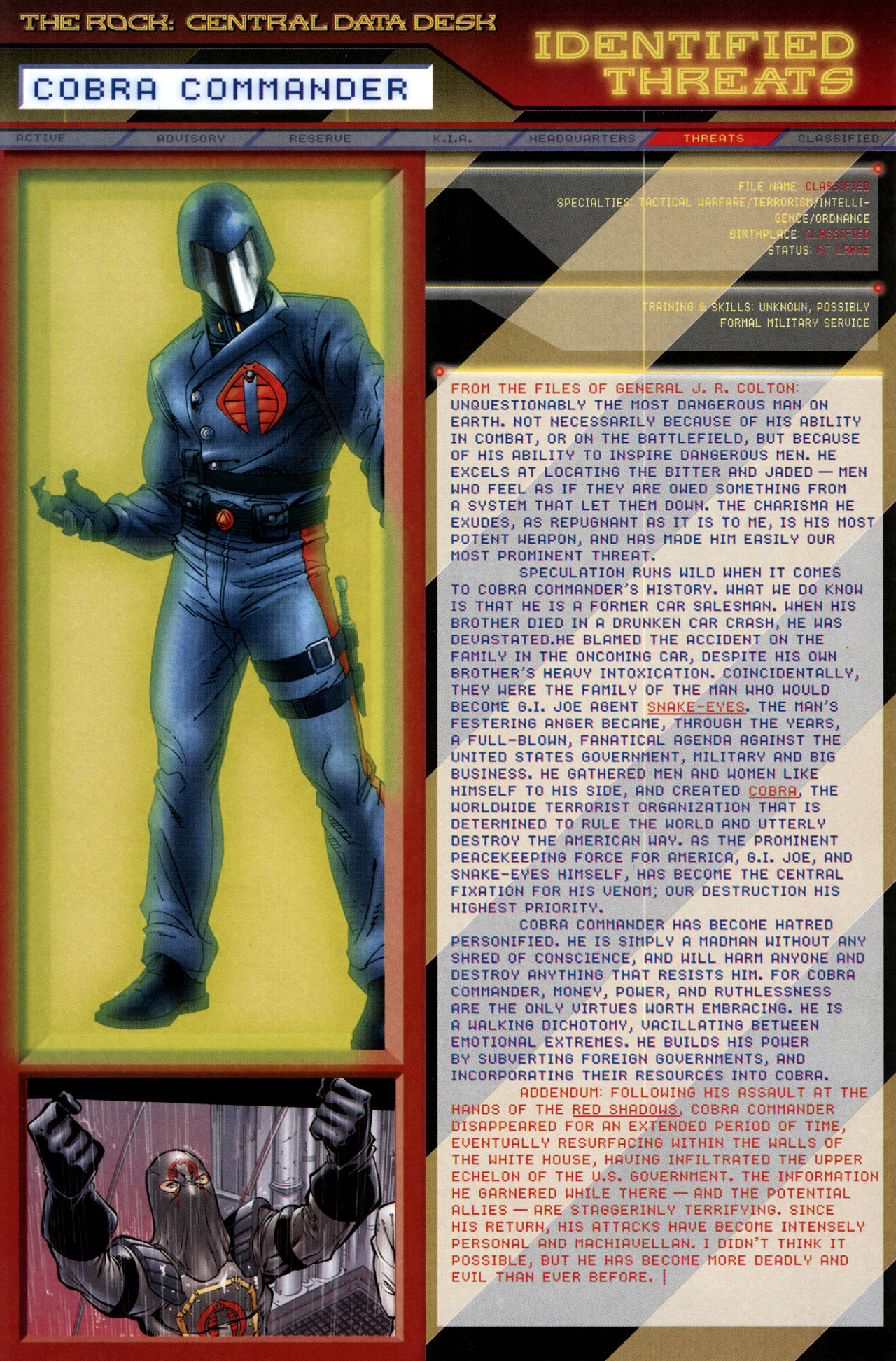 Read online G.I. Joe: Data Desk Handbook comic -  Issue #2 - 12